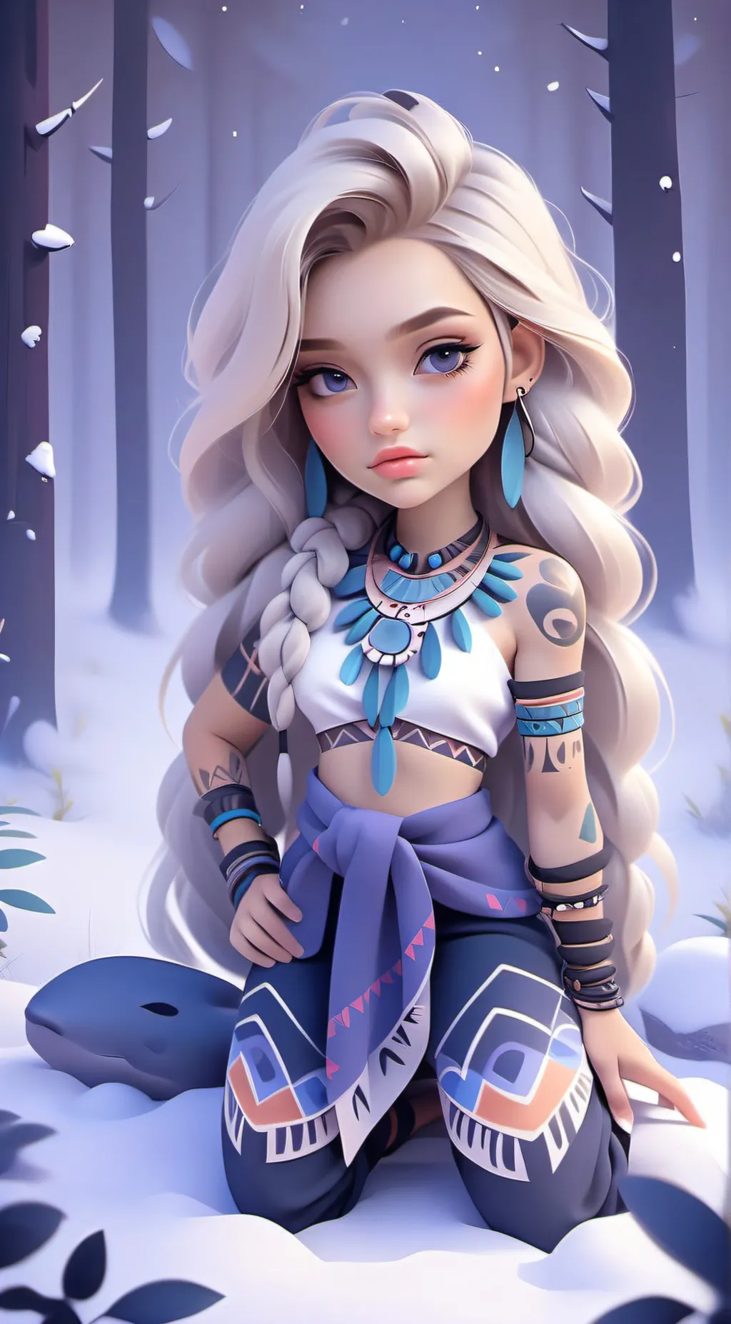 ai character: Ivy background