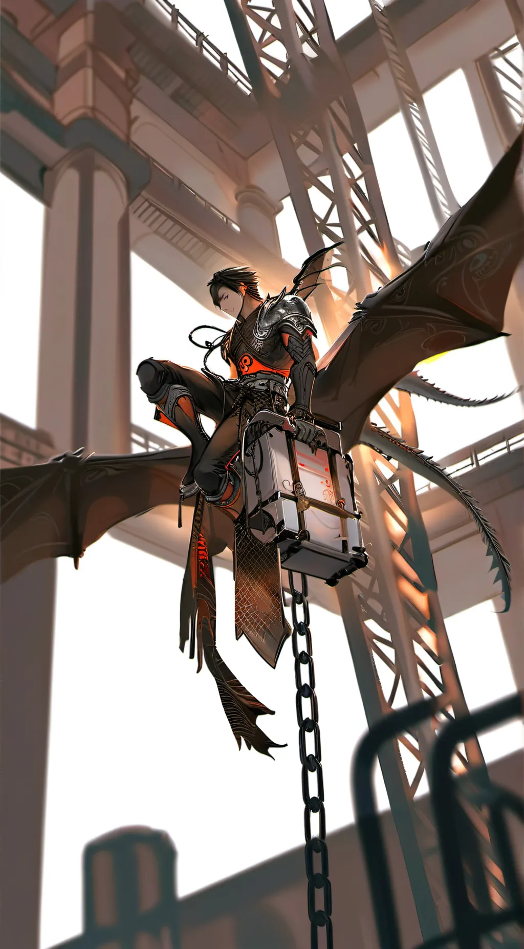 ai character: Noah (dragonking) background