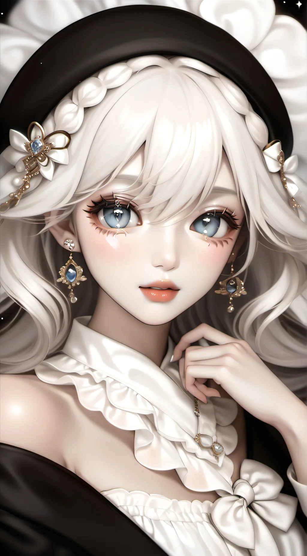 ai character: ★ Ⓜ︎ⒶⒹⒹⒾⒺ ★ background