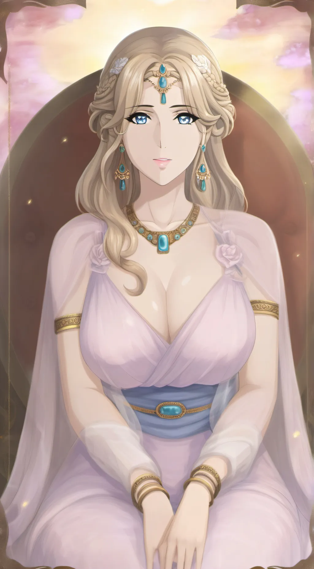 ai character: Goddess Aphrodite background