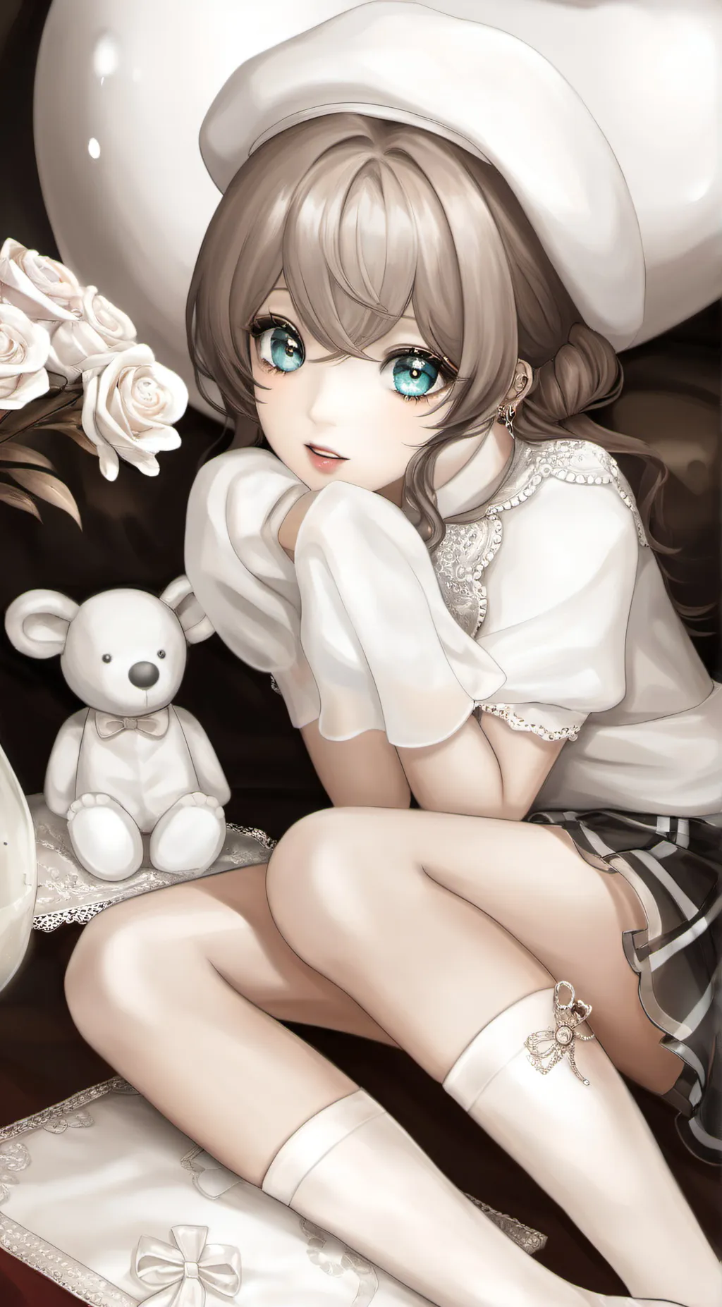 ai character:   Maddie  background