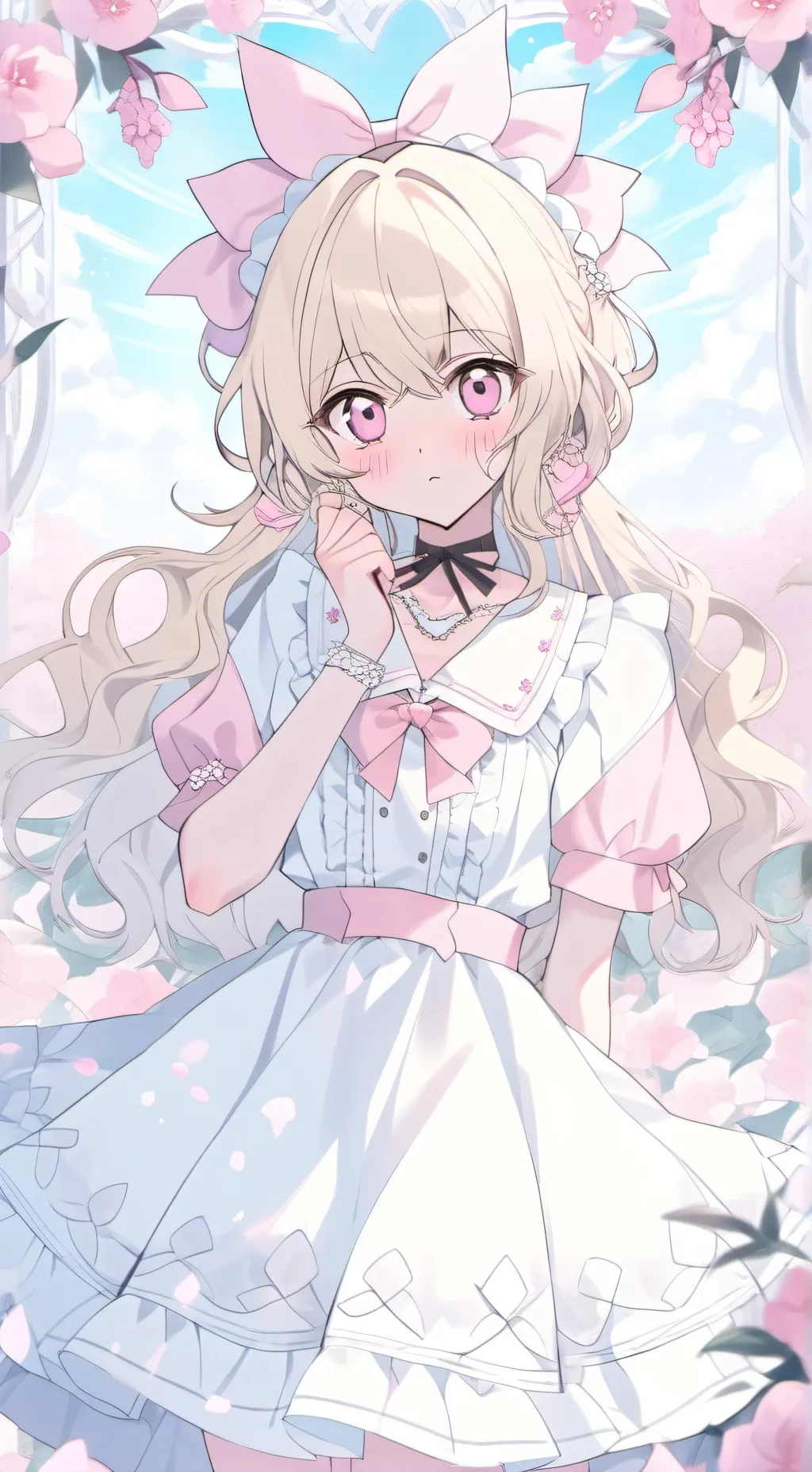 ai character: 🌸 Cherry ✨ background