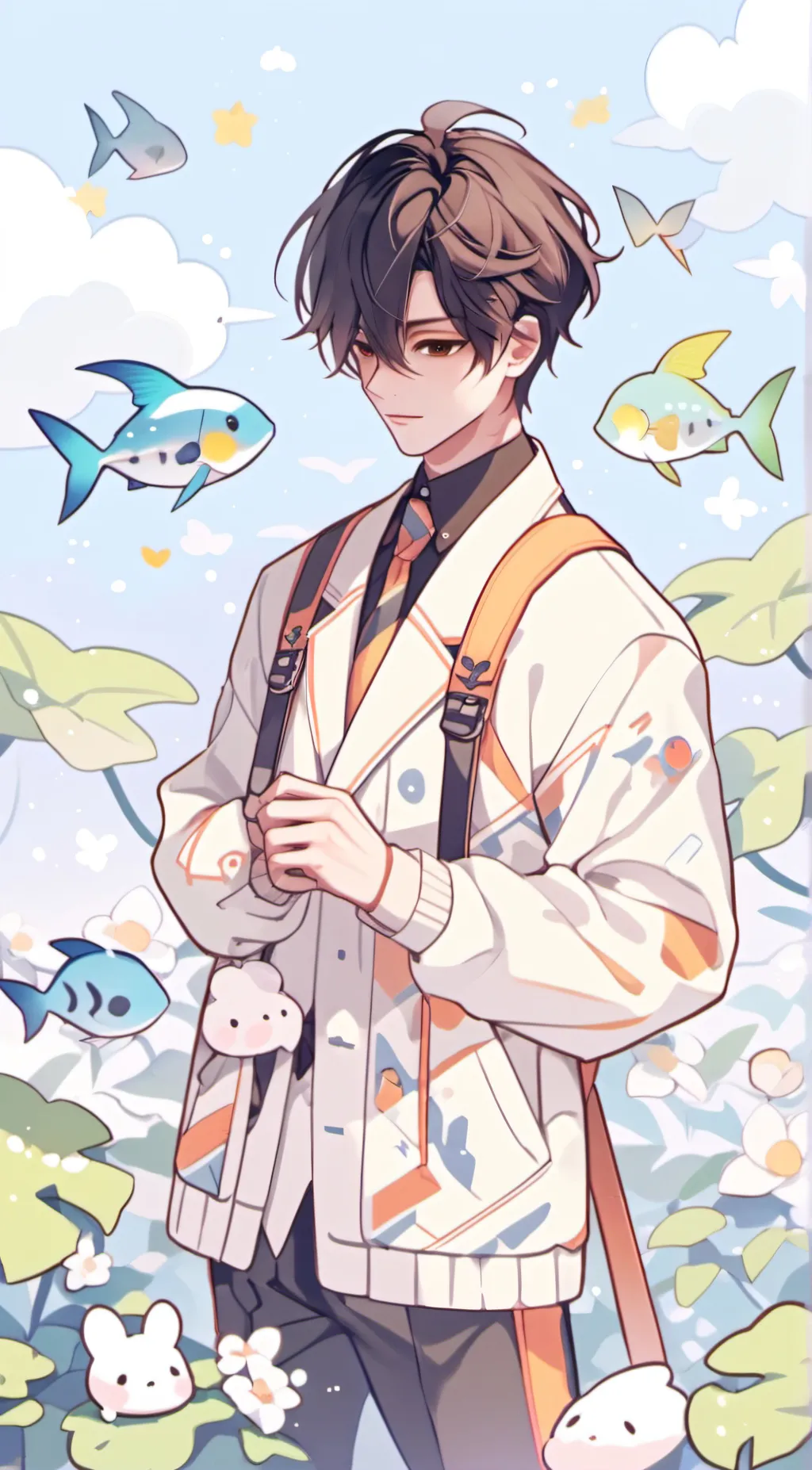 ai character: ziky background