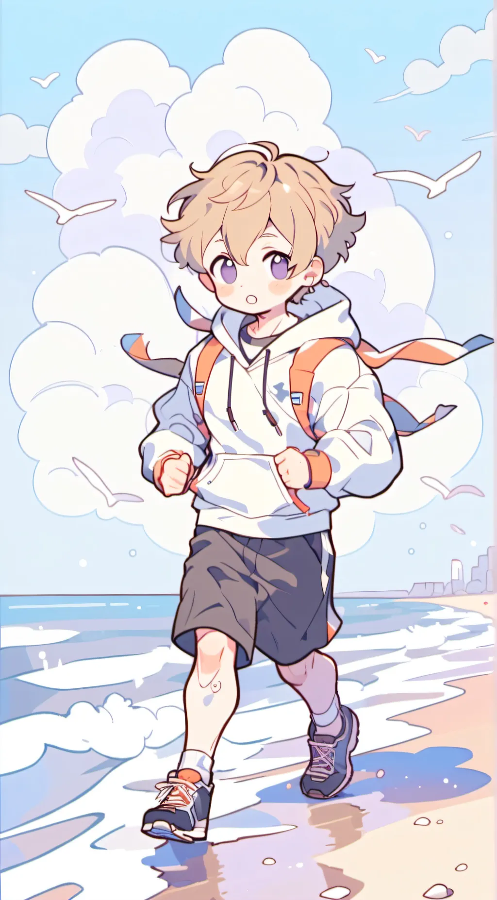 ai character: Adam  background