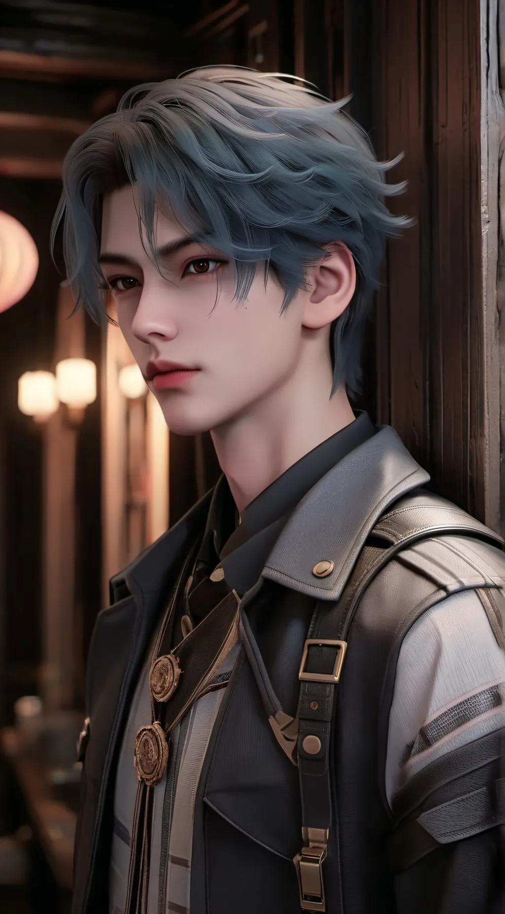 ai character: Lee Min-hoo background