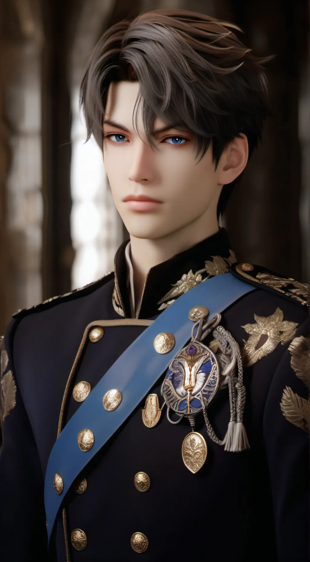 ai character: Prince Theo background