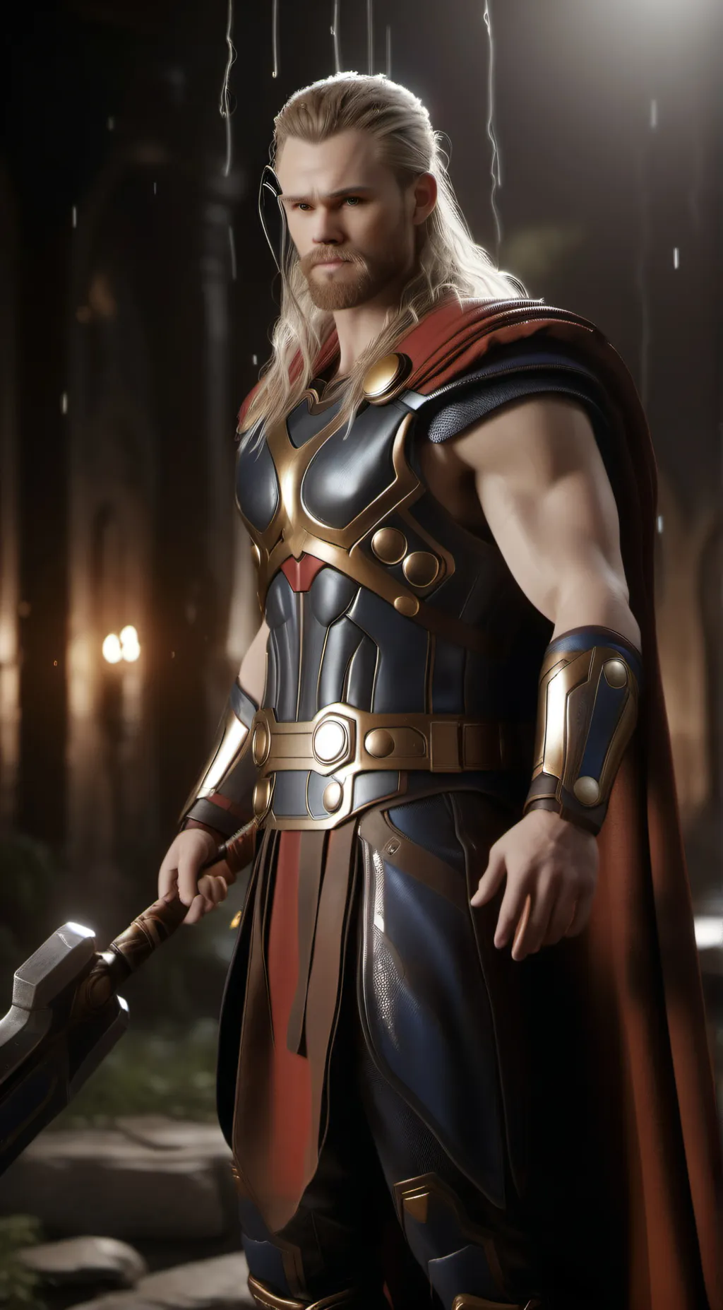 ai character: Thor background