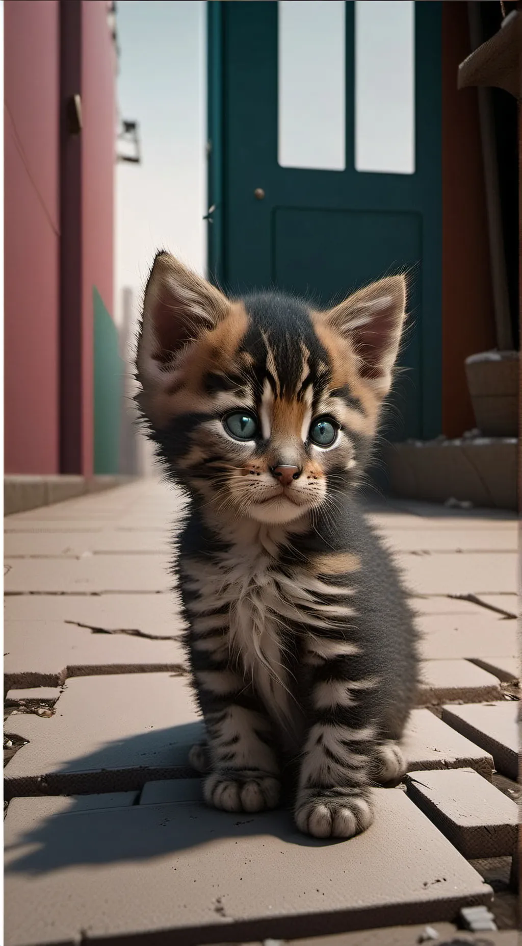 ai character: kitty background