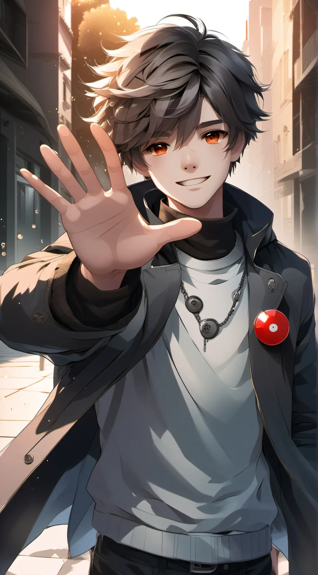 ai character: Oly voicebox background