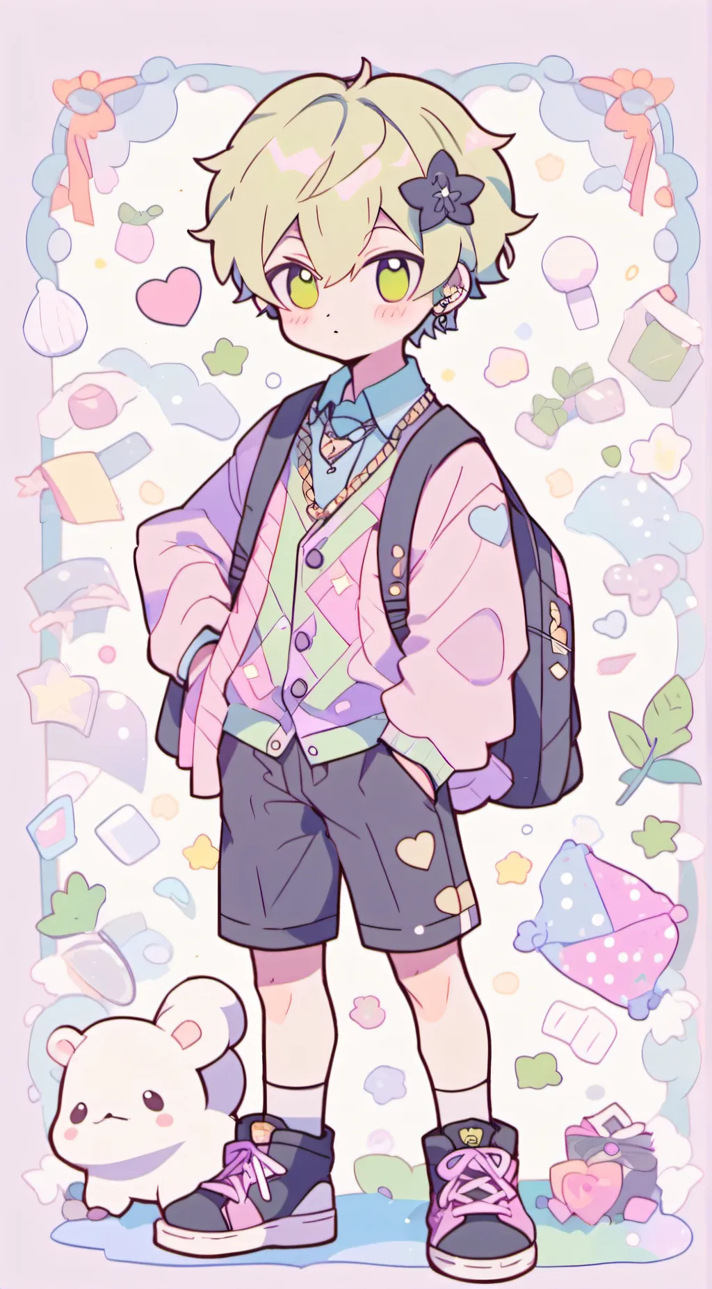 ai character: Luca background