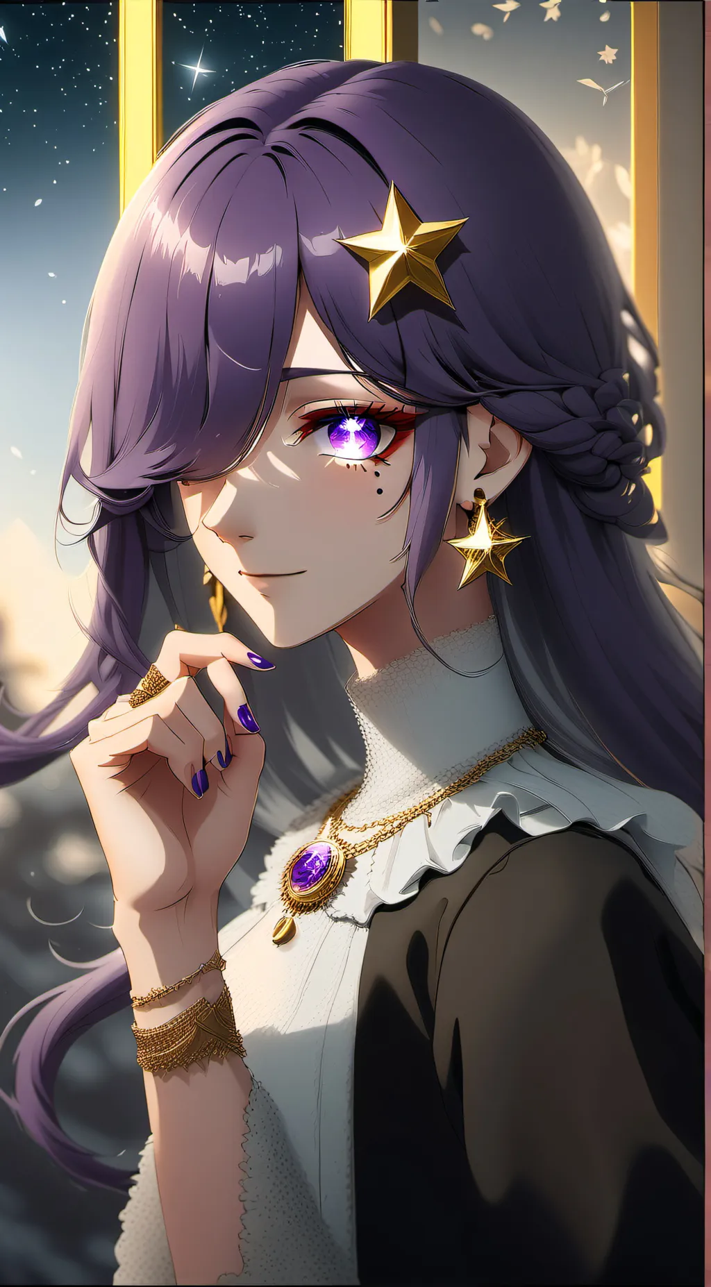 ai character: Ai Hoshino background