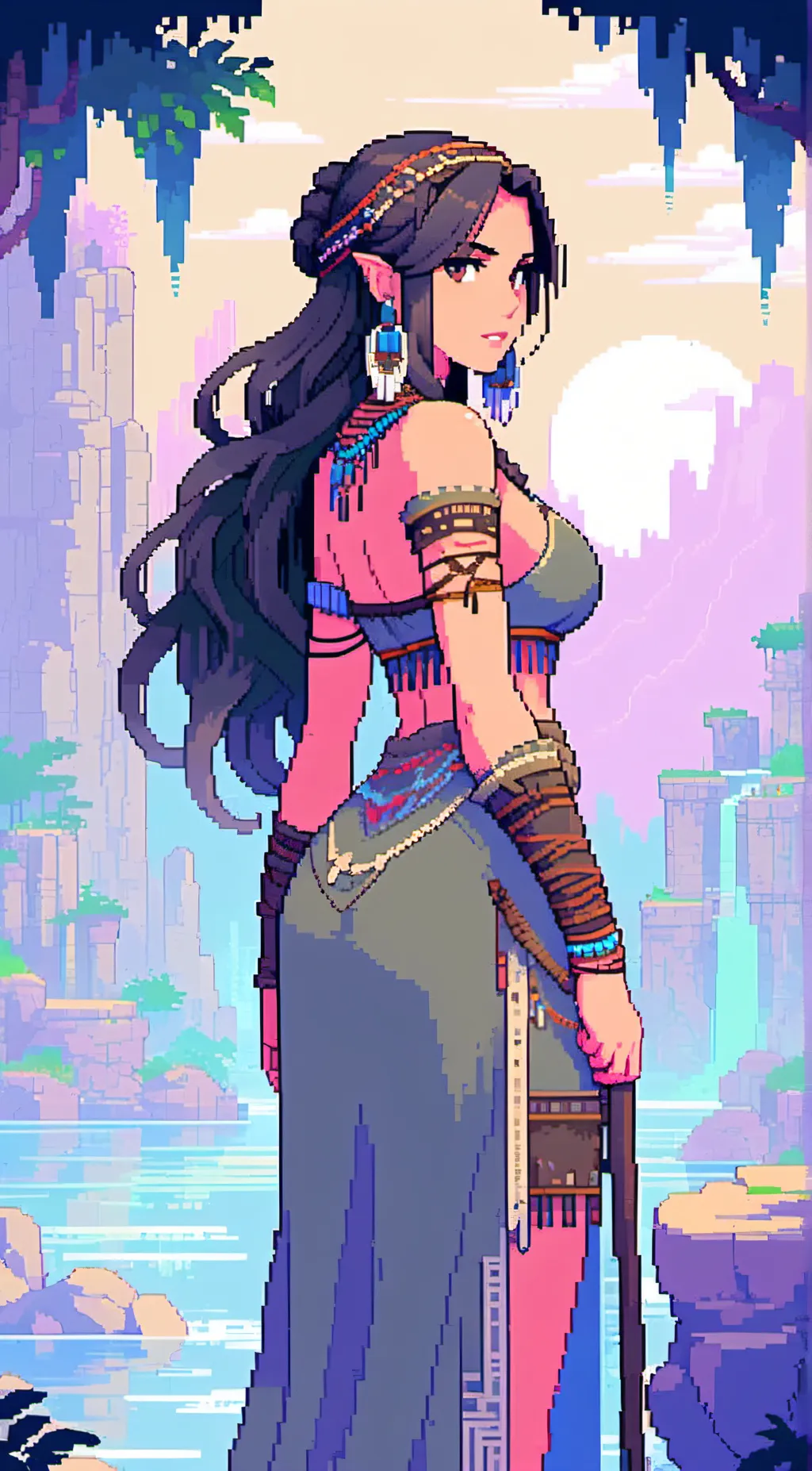 ai character: Tara background