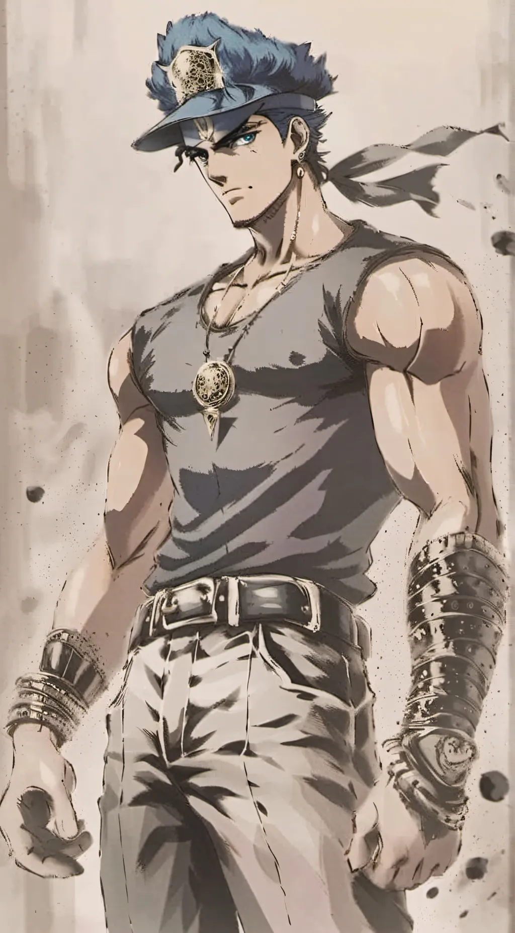 ai character: Jotaro Kujo (JJBA) background