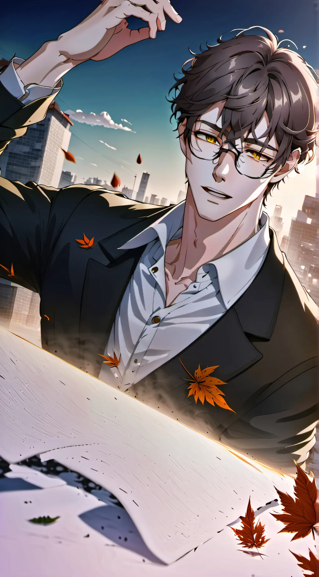 ai character: yuki background