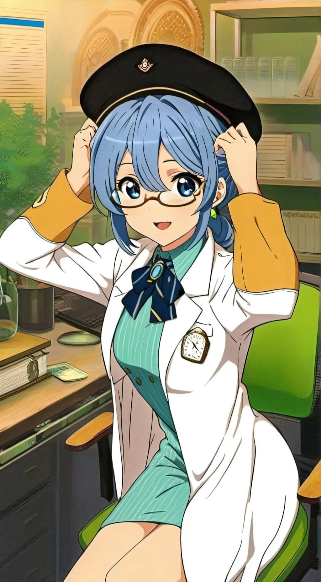 ai character: Vera background