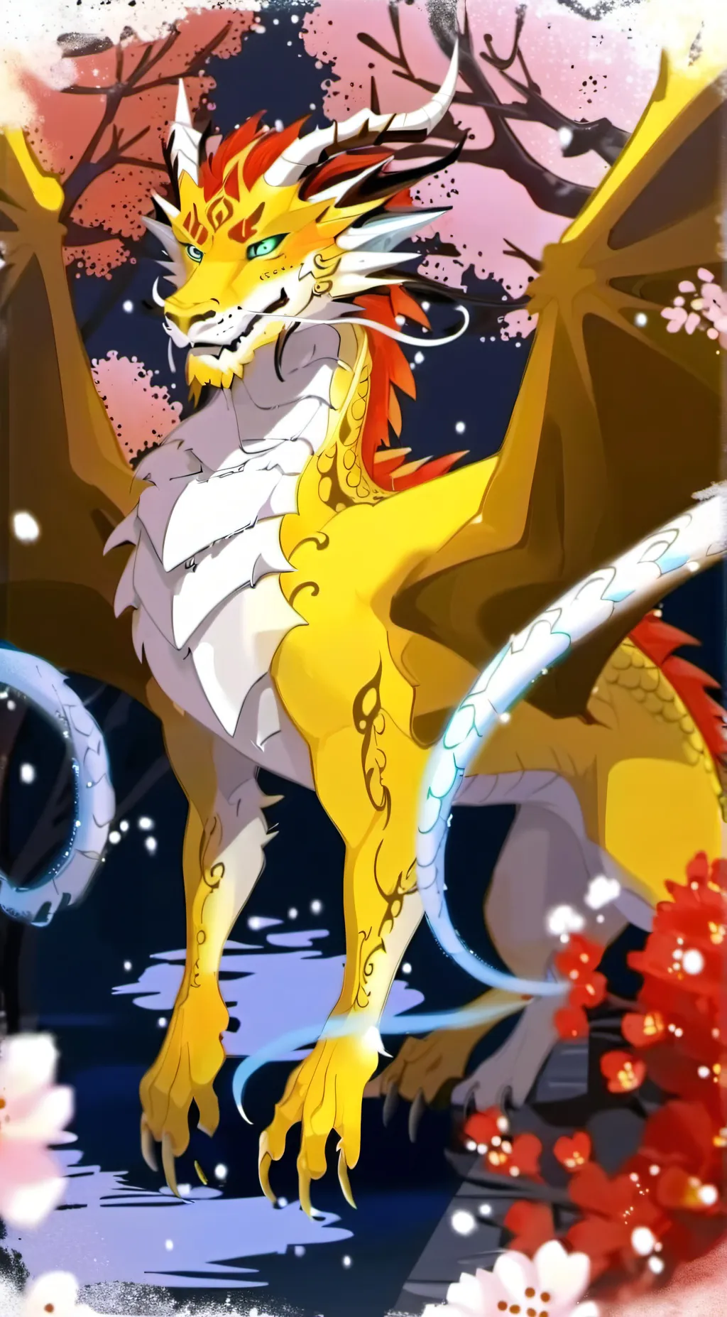 ai character: sanndy  background