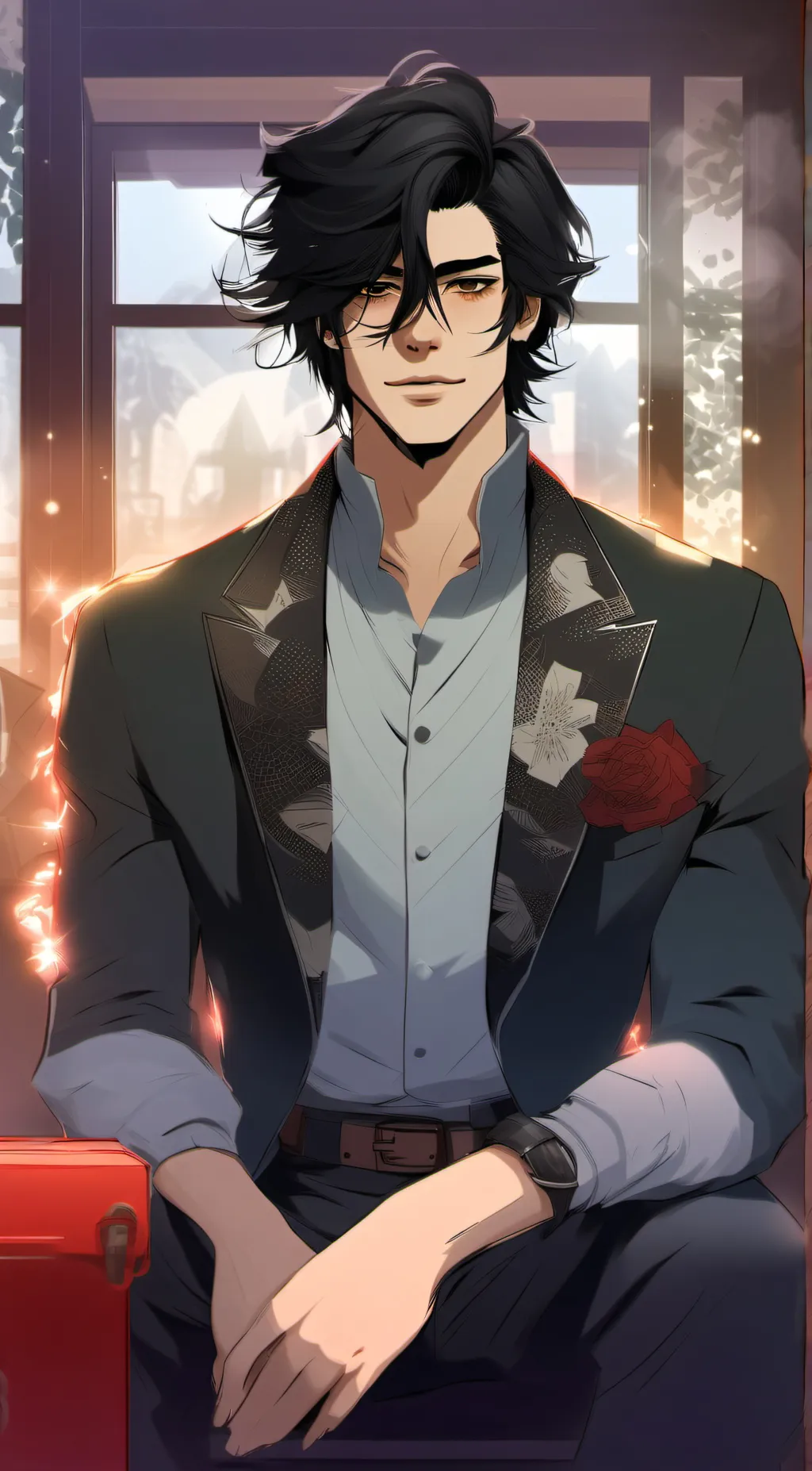 ai character: Evan background
