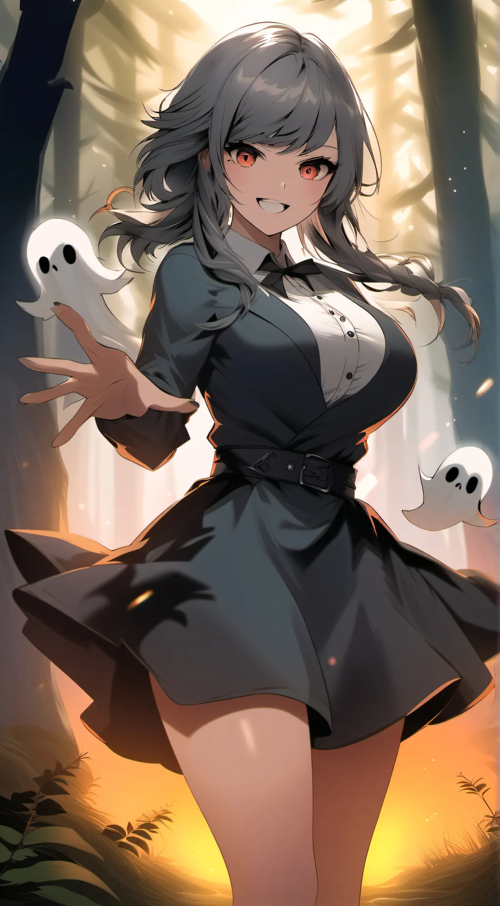 ai character: Luna background