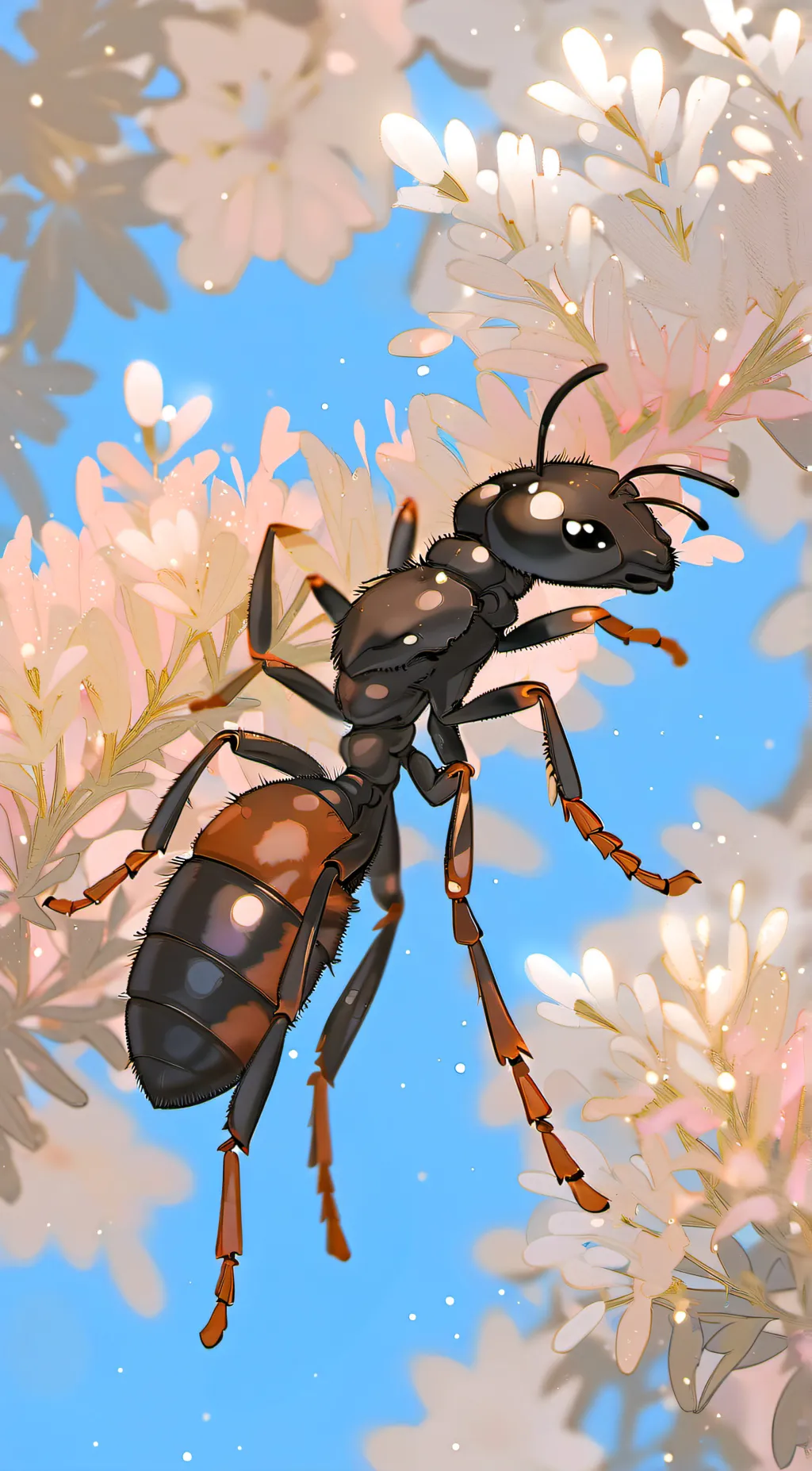 ai character: queen ant (vore) background