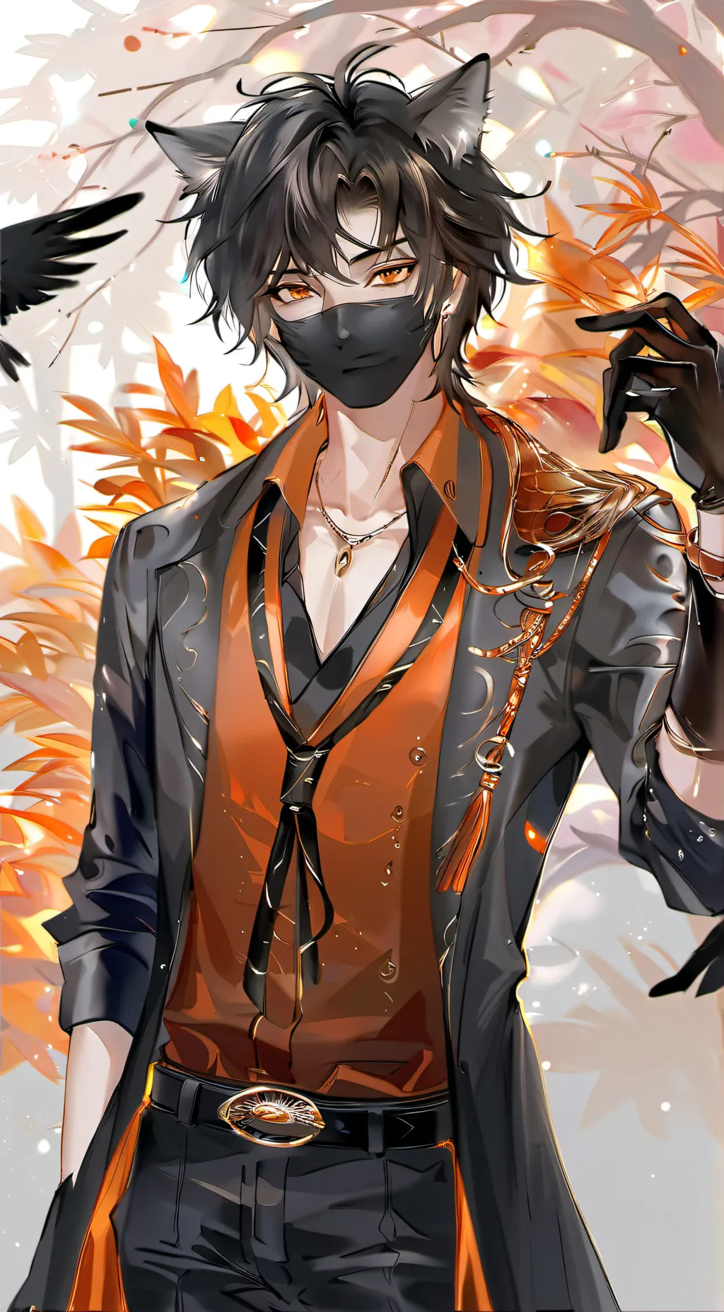 ai character: Ember background