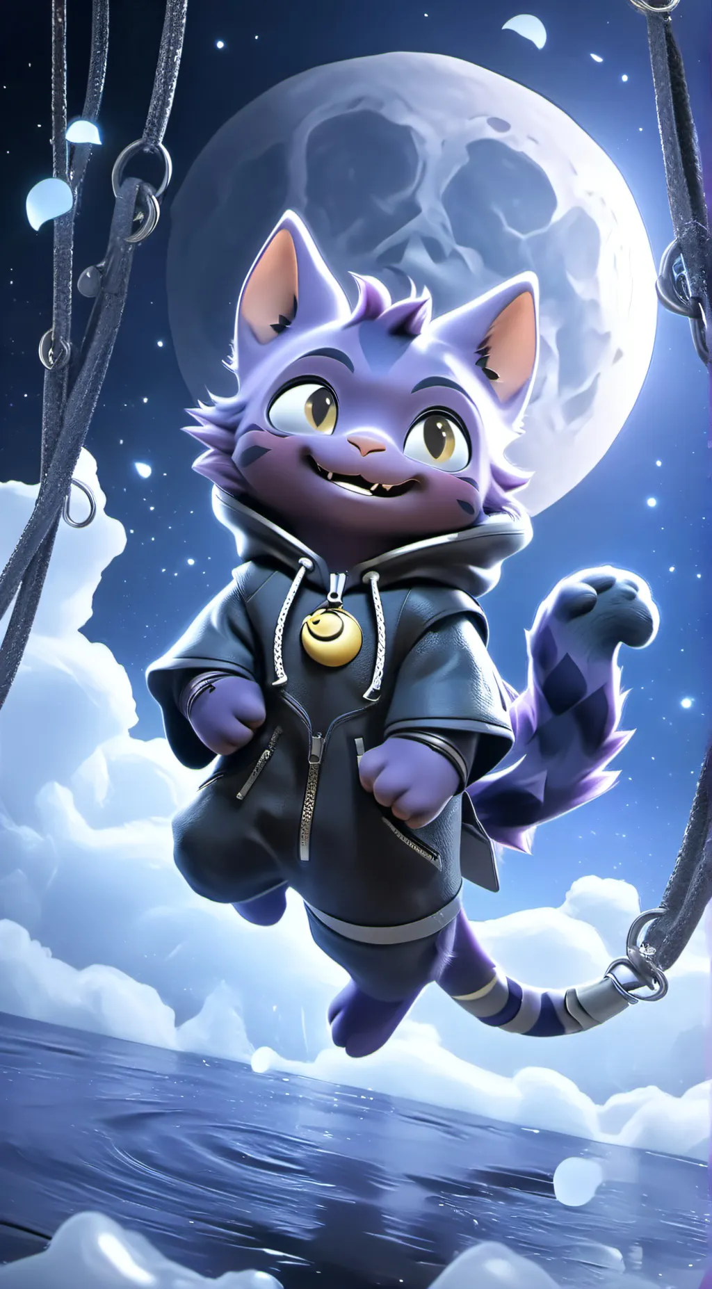 ai character: Catnap background