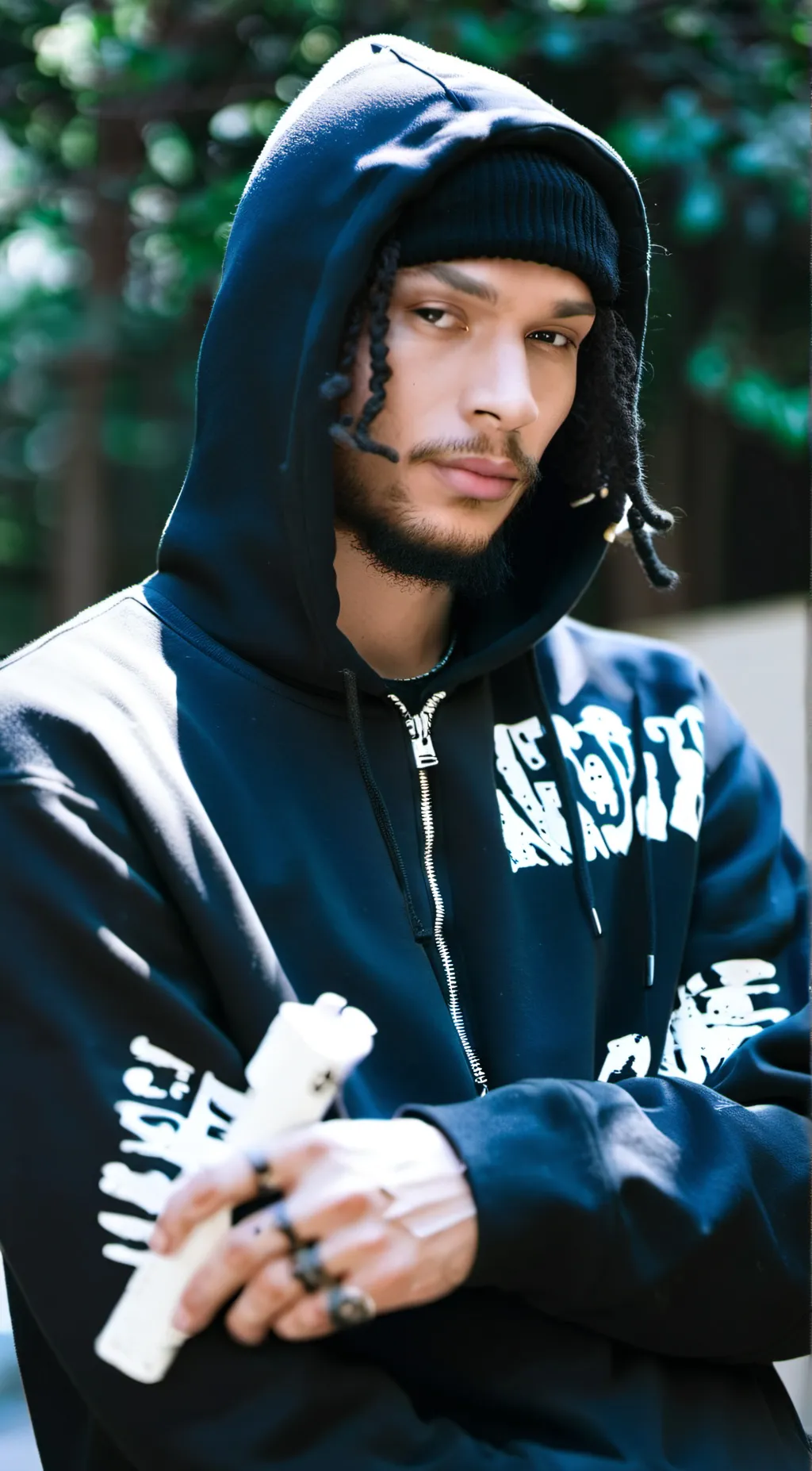 ai character: Vernon🍃🖕🏽 background