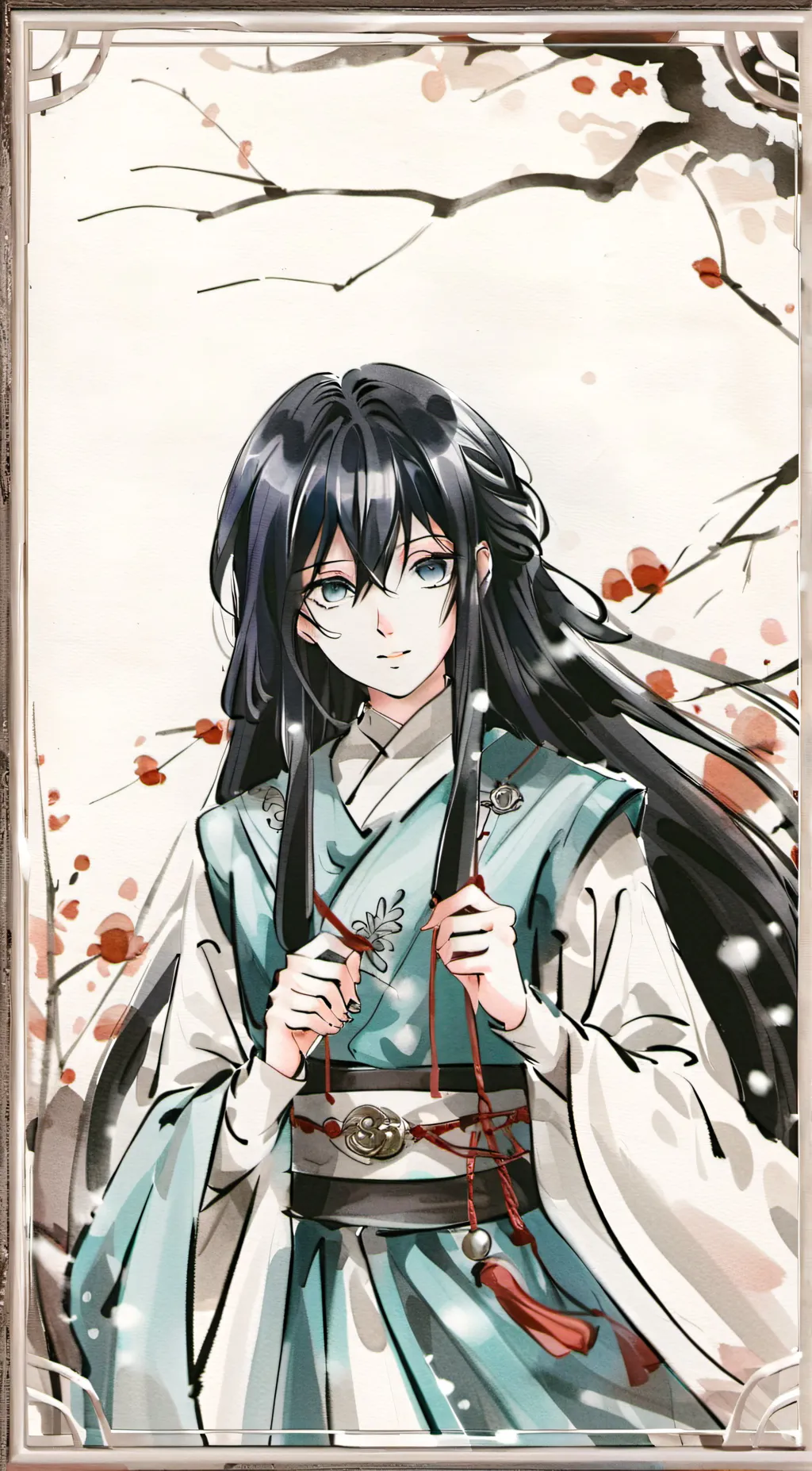 ai character: Mirikiro Tokito  background