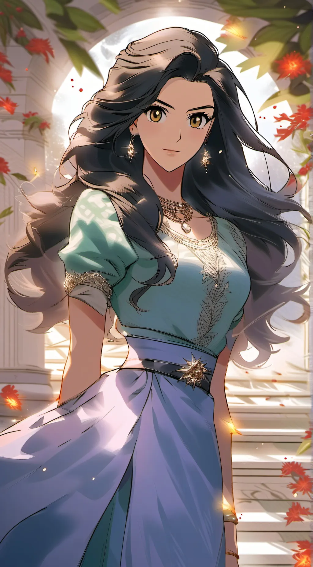 ai character: Sabrina Hathaway background