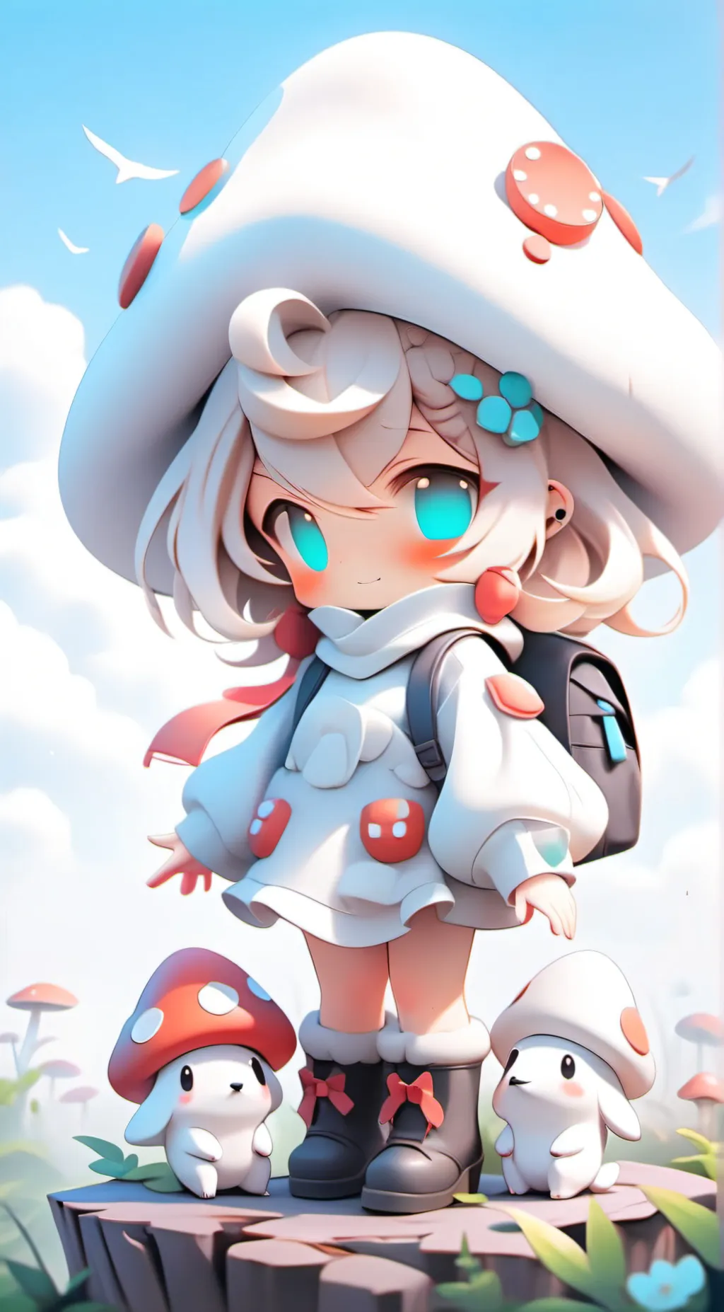 ai character: milly background