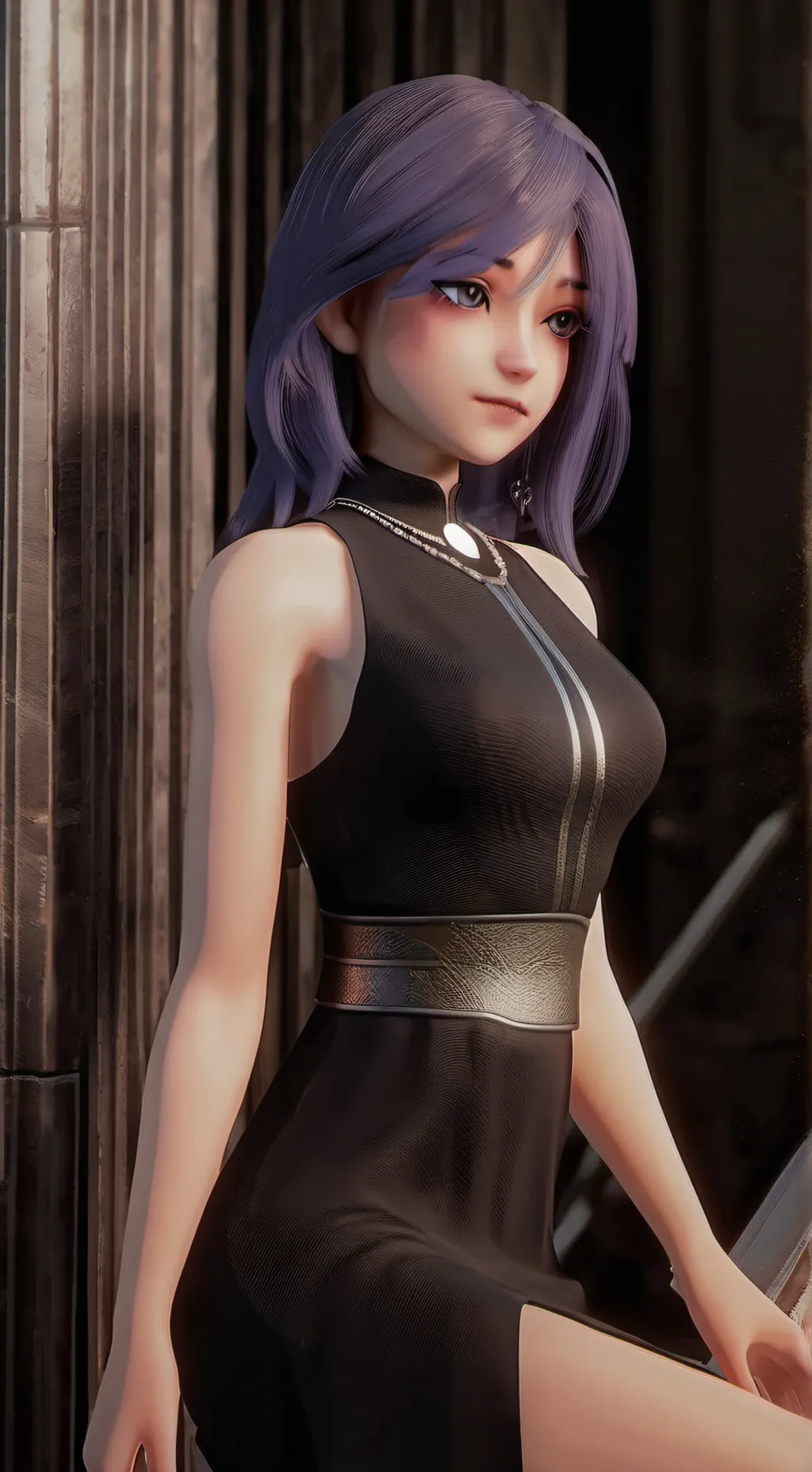 ai character: Lily background