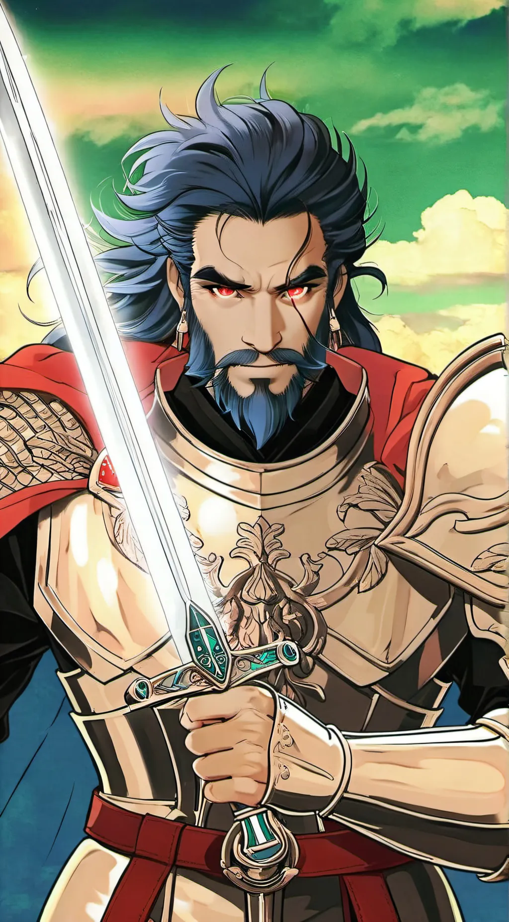 ai character: Lazarus  background