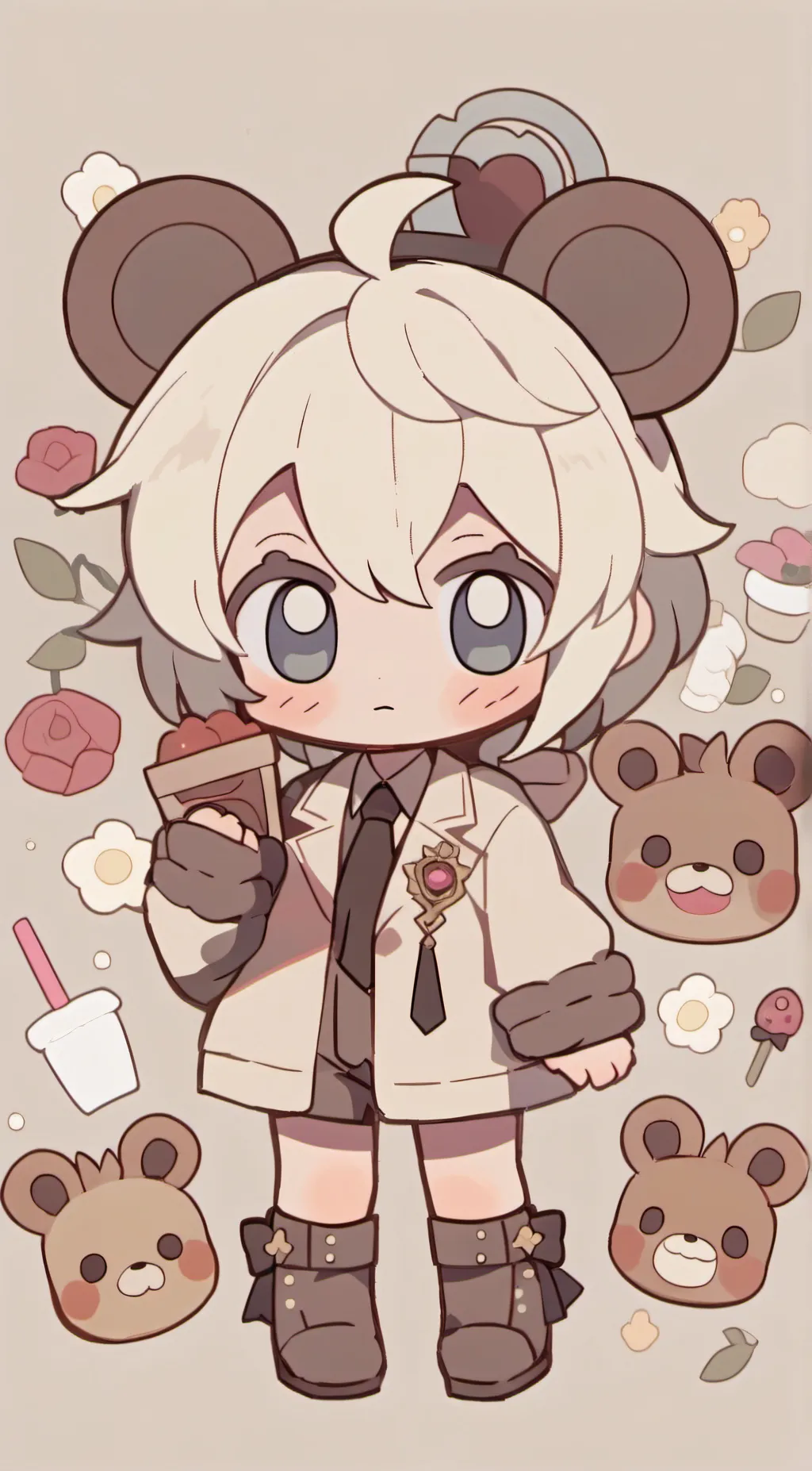 ai character: freddy fabear background