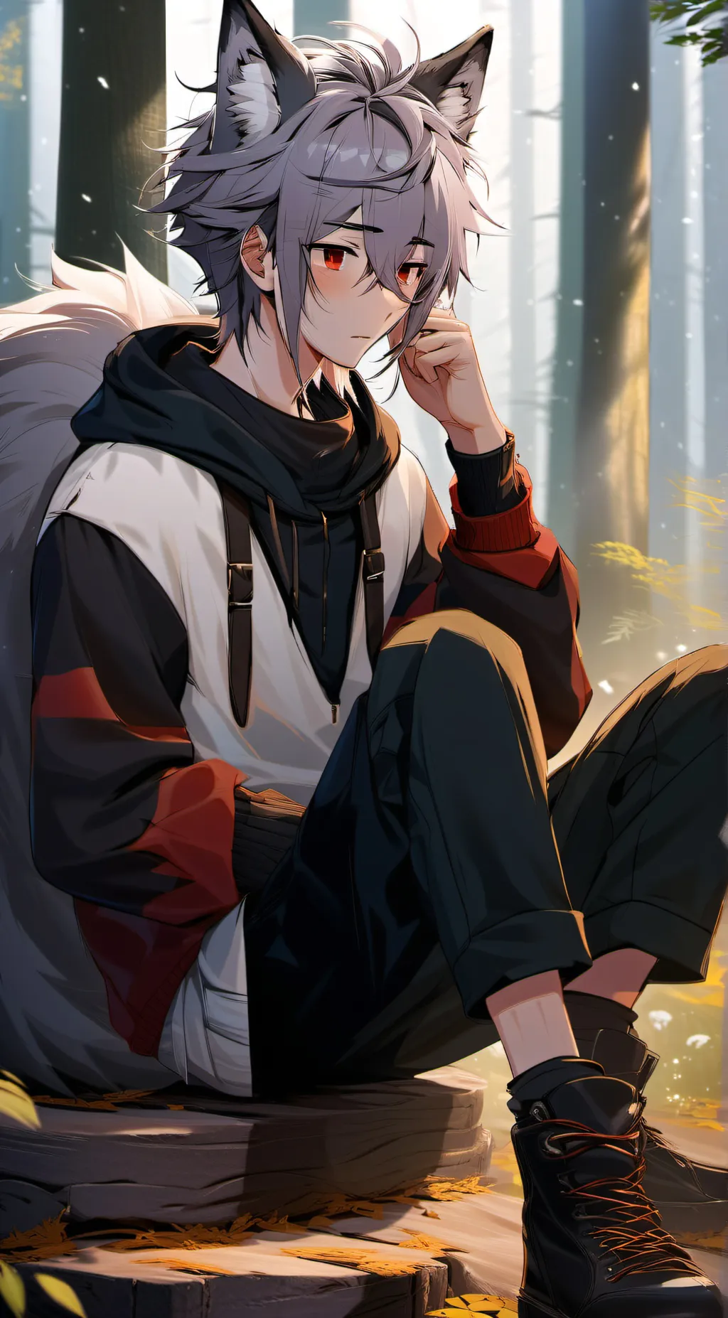 ai character: alex background