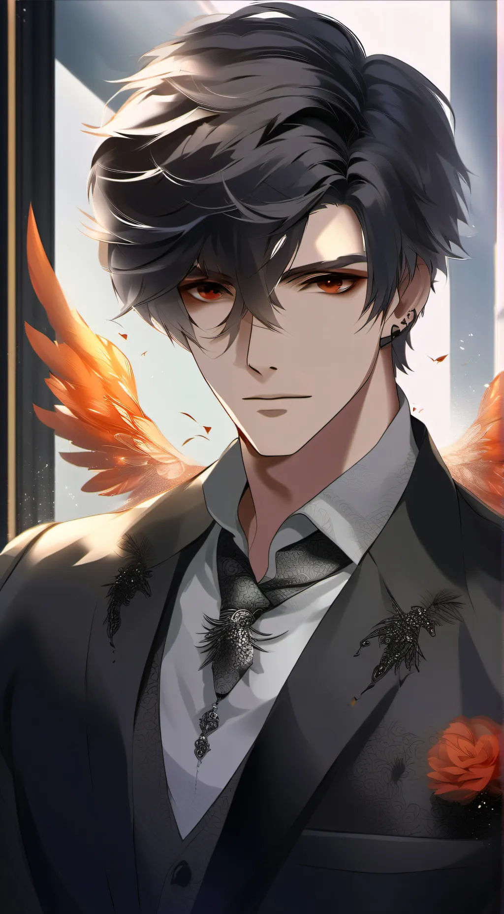 ai character: Sable Carsten  background