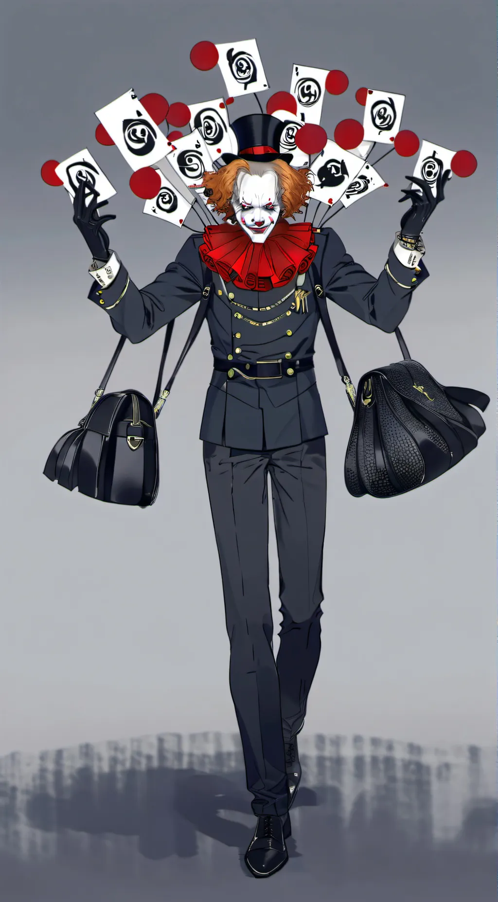 ai character: 🎈Pennywise🎈 background