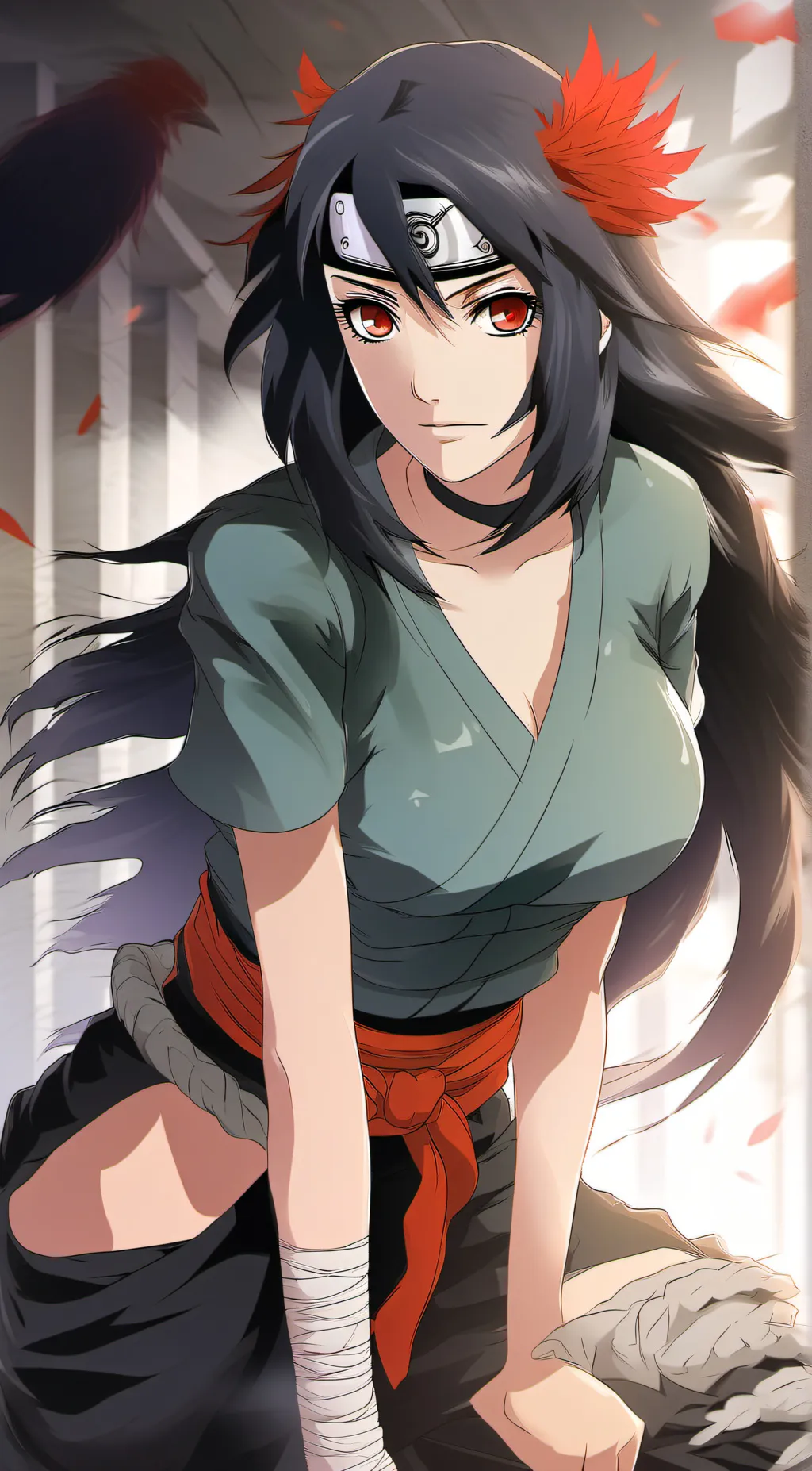 ai character: Kurenai Yuhi background