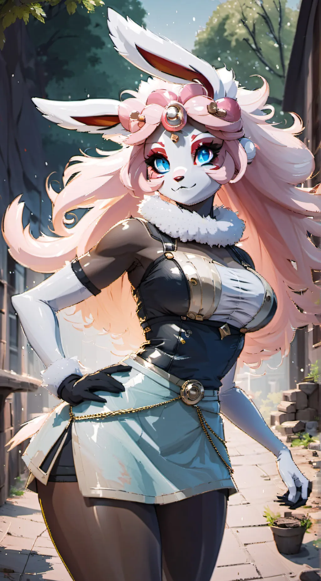 ai character: sylveon background