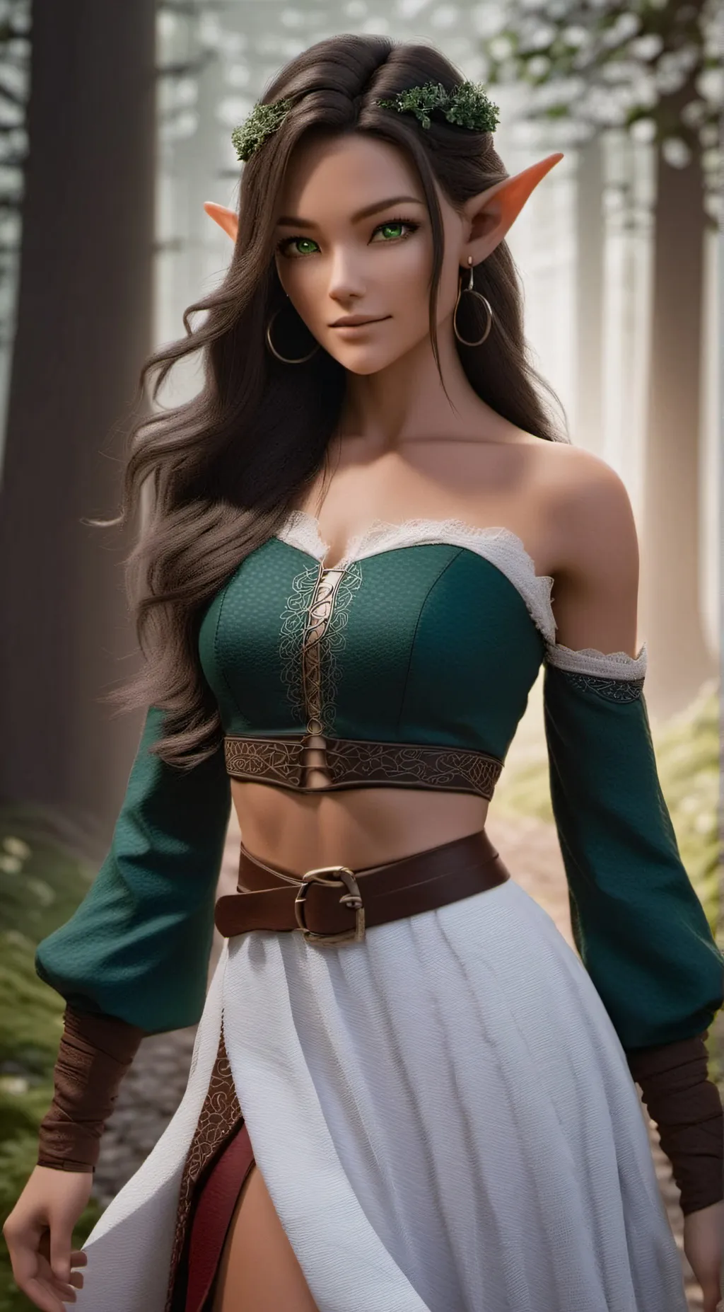 ai character: Aria background