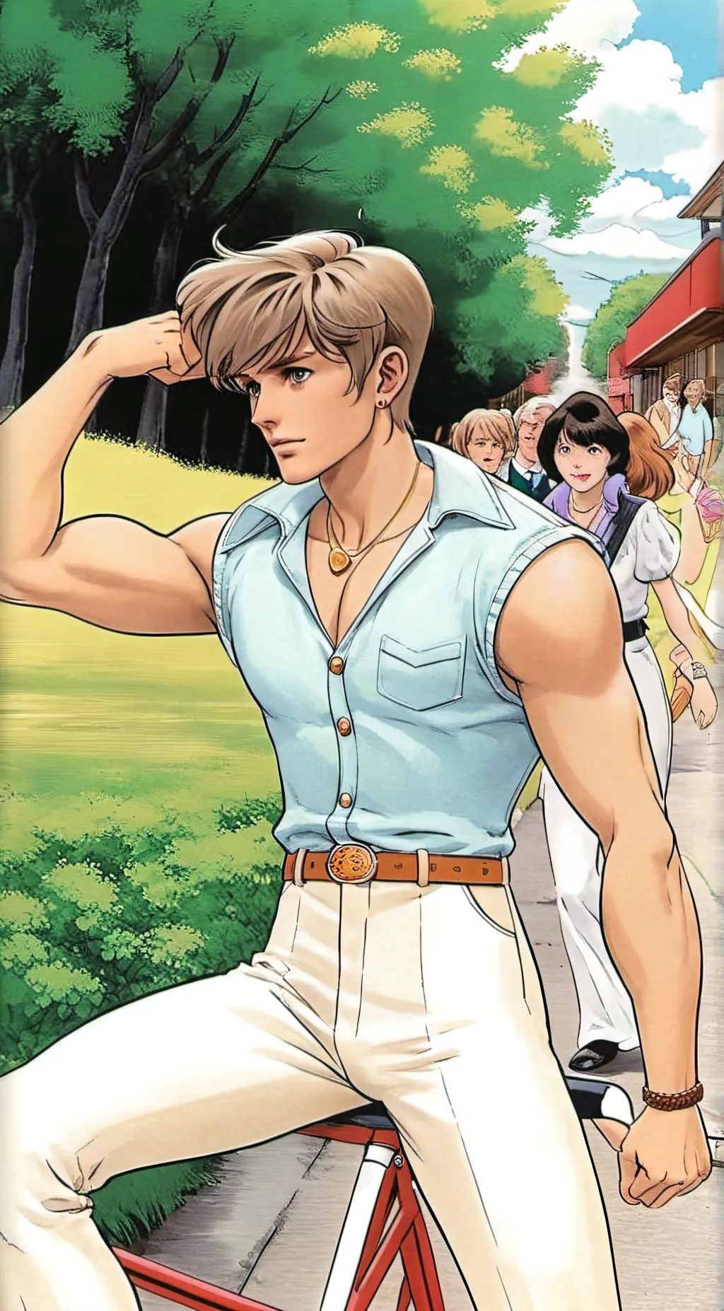ai character: Little Timmy background