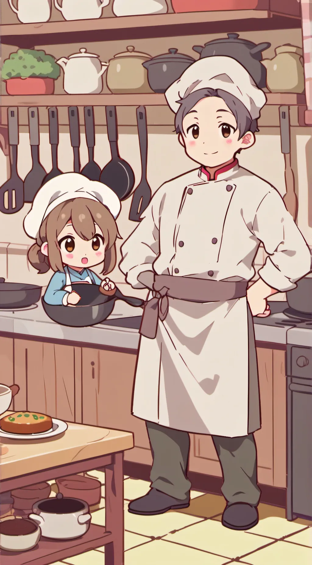 ai character: demon slayer  background