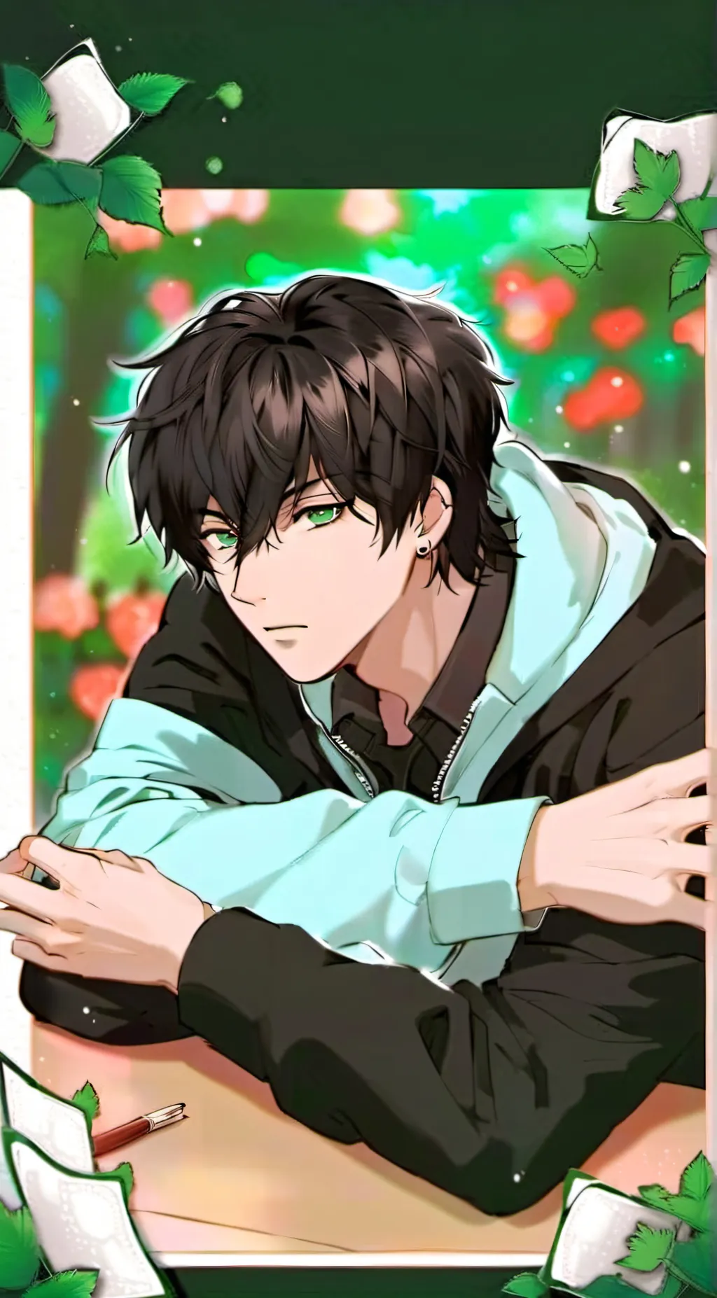 ai character: Akio background