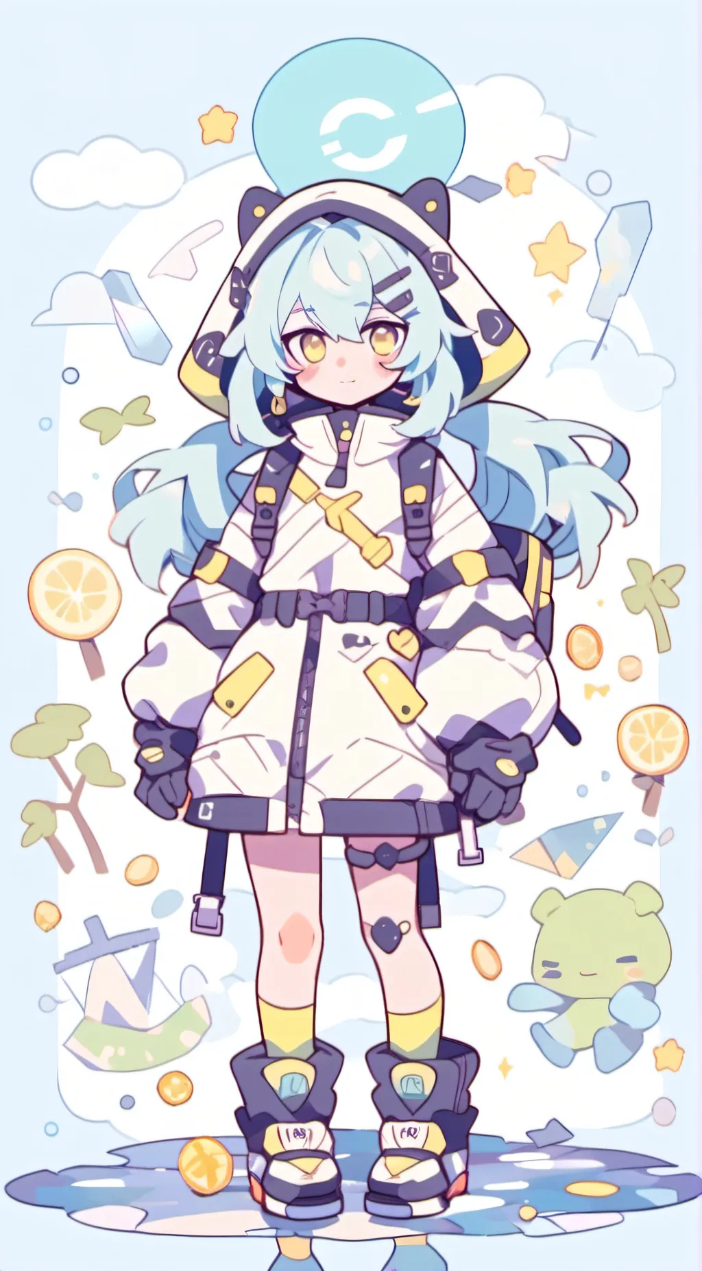 ai character: Ally background