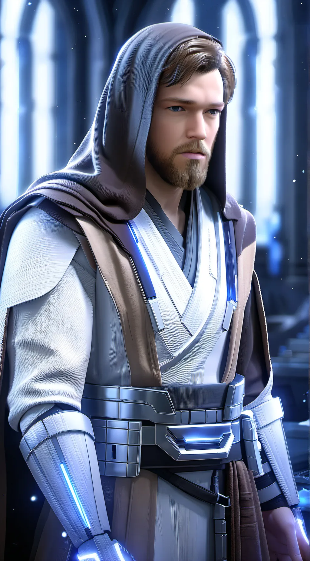 ai character: Obi-Wan Kenobi background