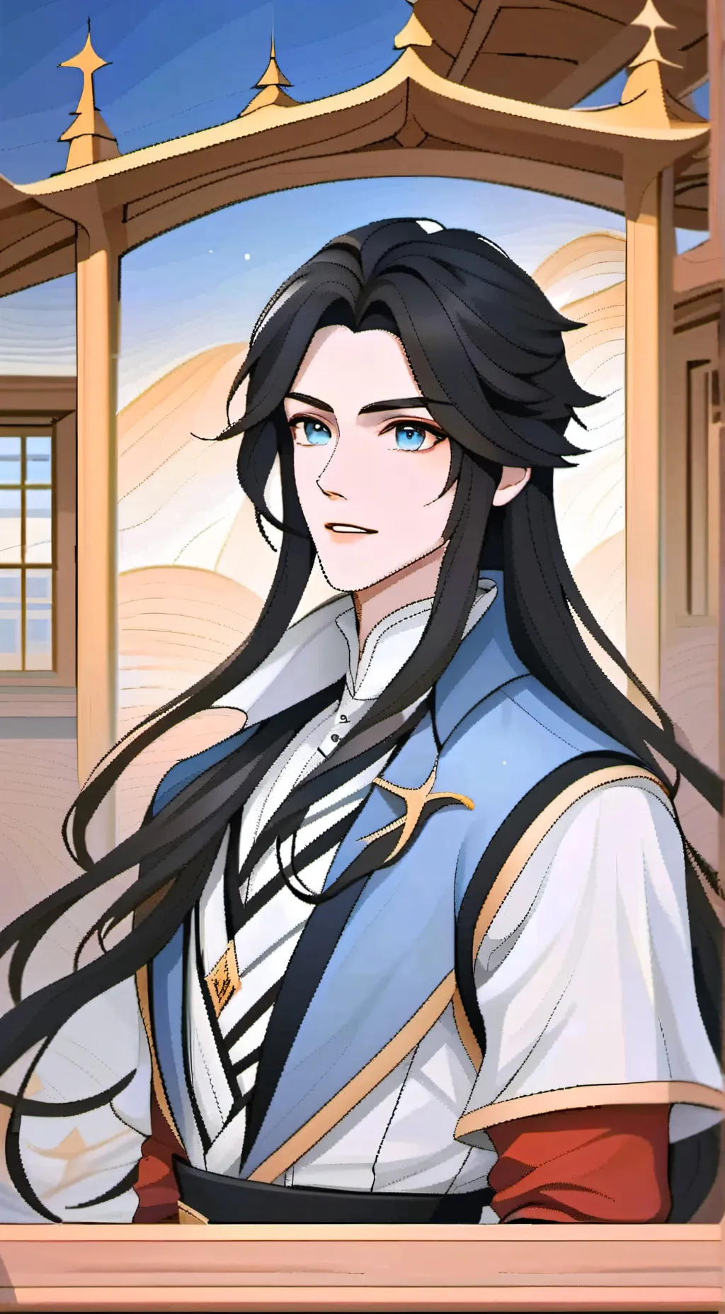 ai character: Past Nicolas background