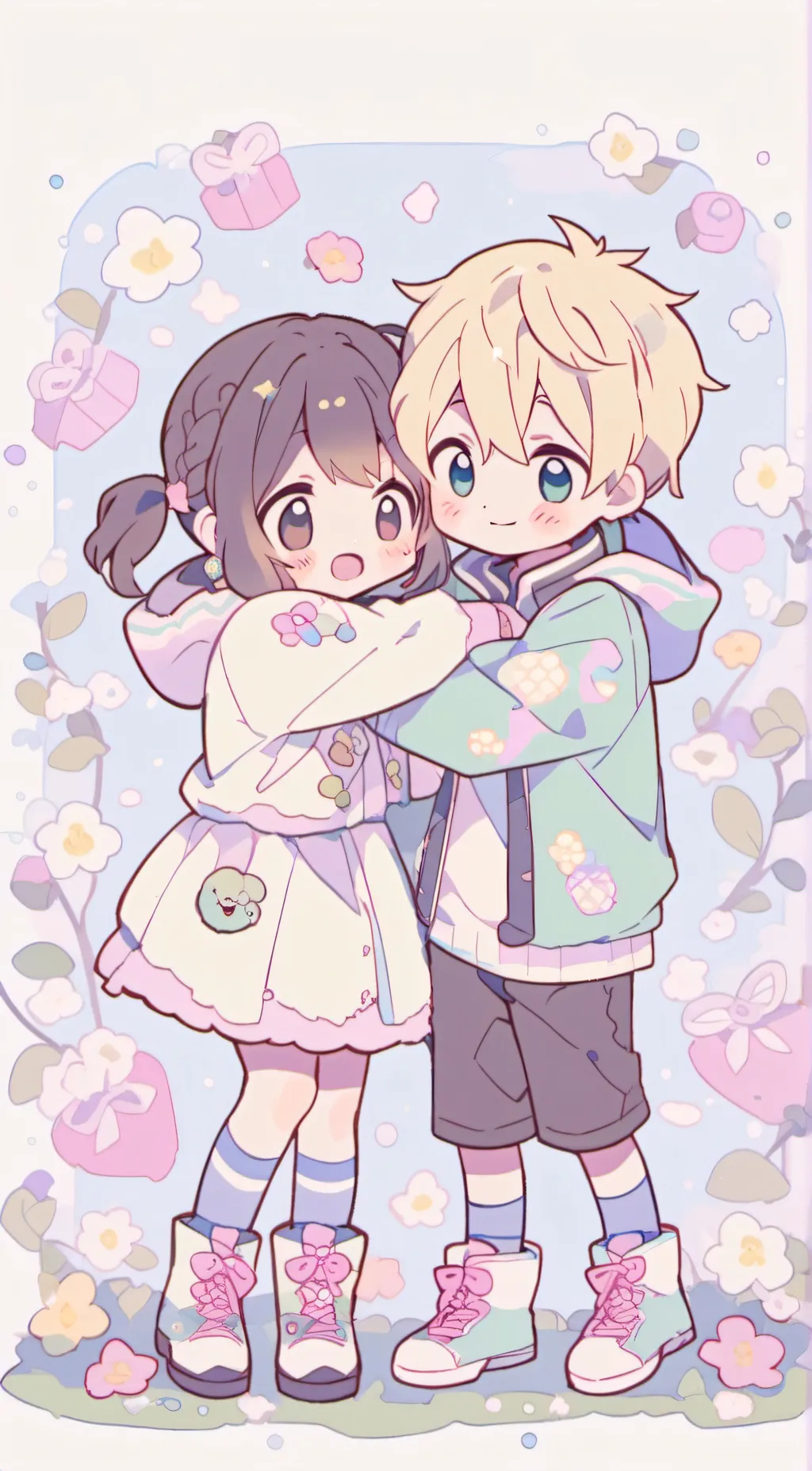 ai character: ×•casha•× background