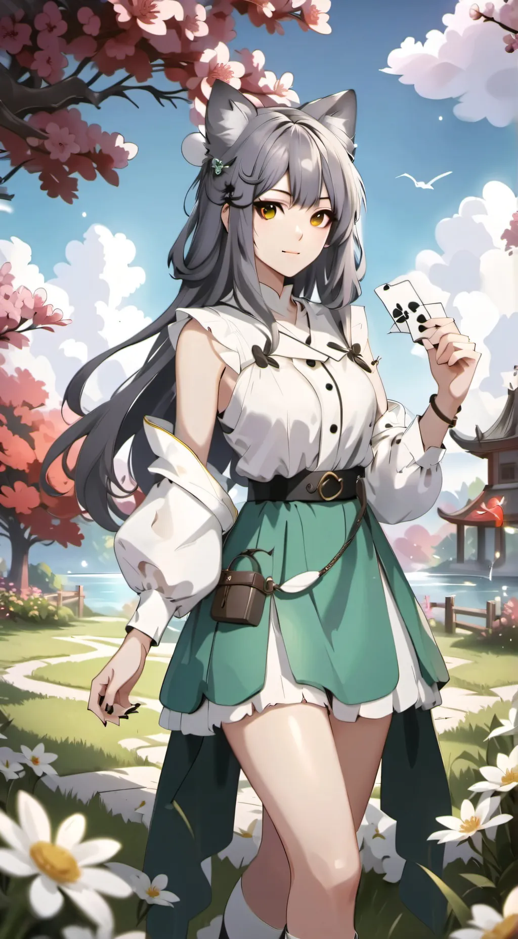 ai character: Lily background