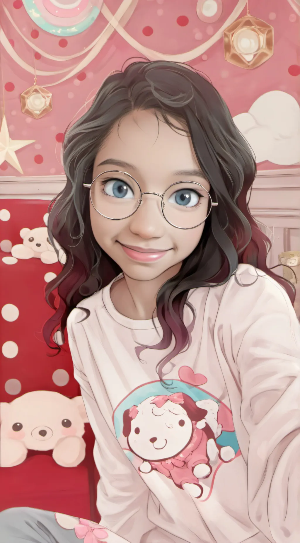 ai character: Kia  background