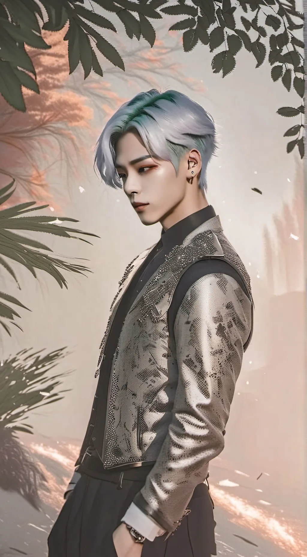 ai character: Kim WooJin background