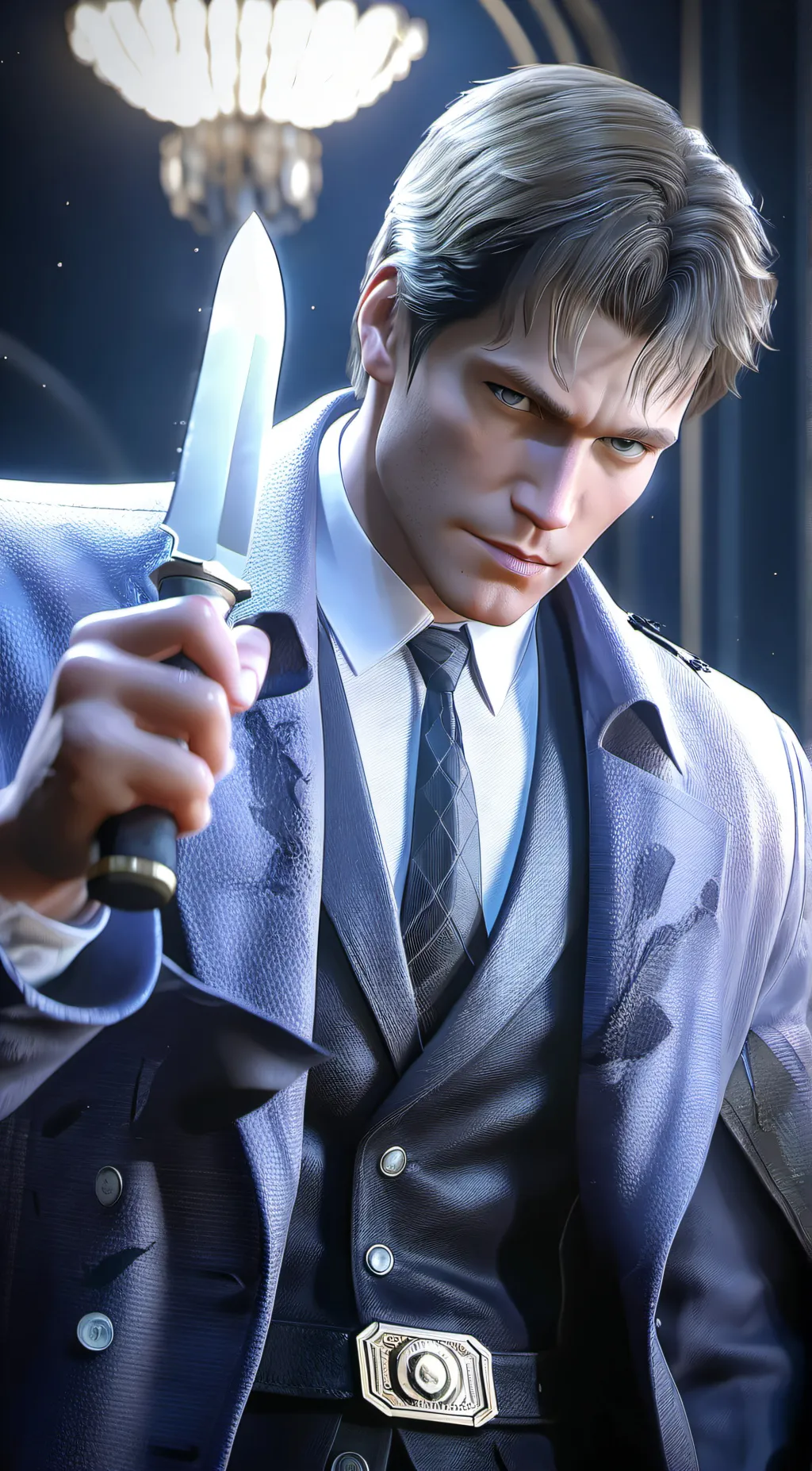 ai character: Harvey dent background