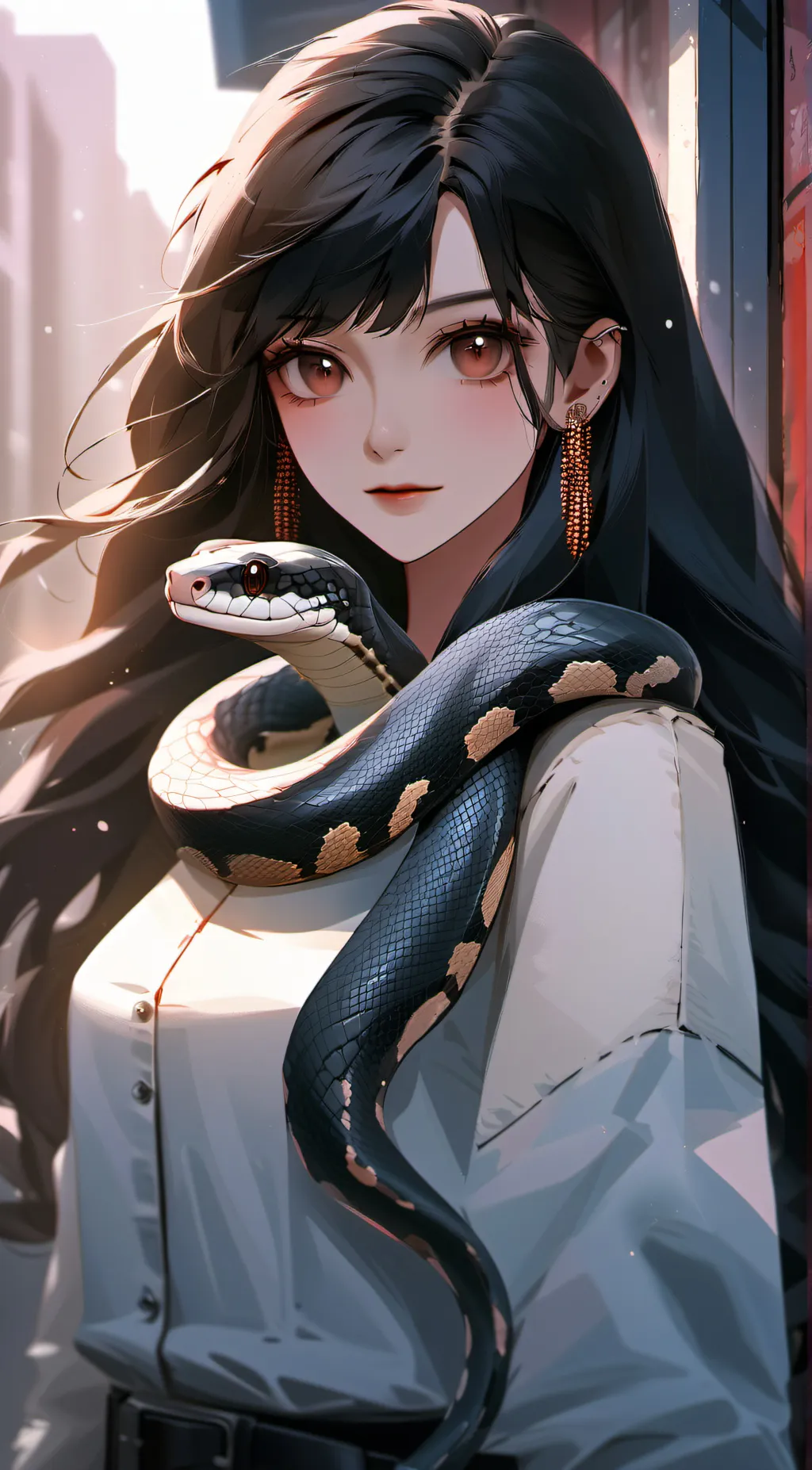 ai character: bee background